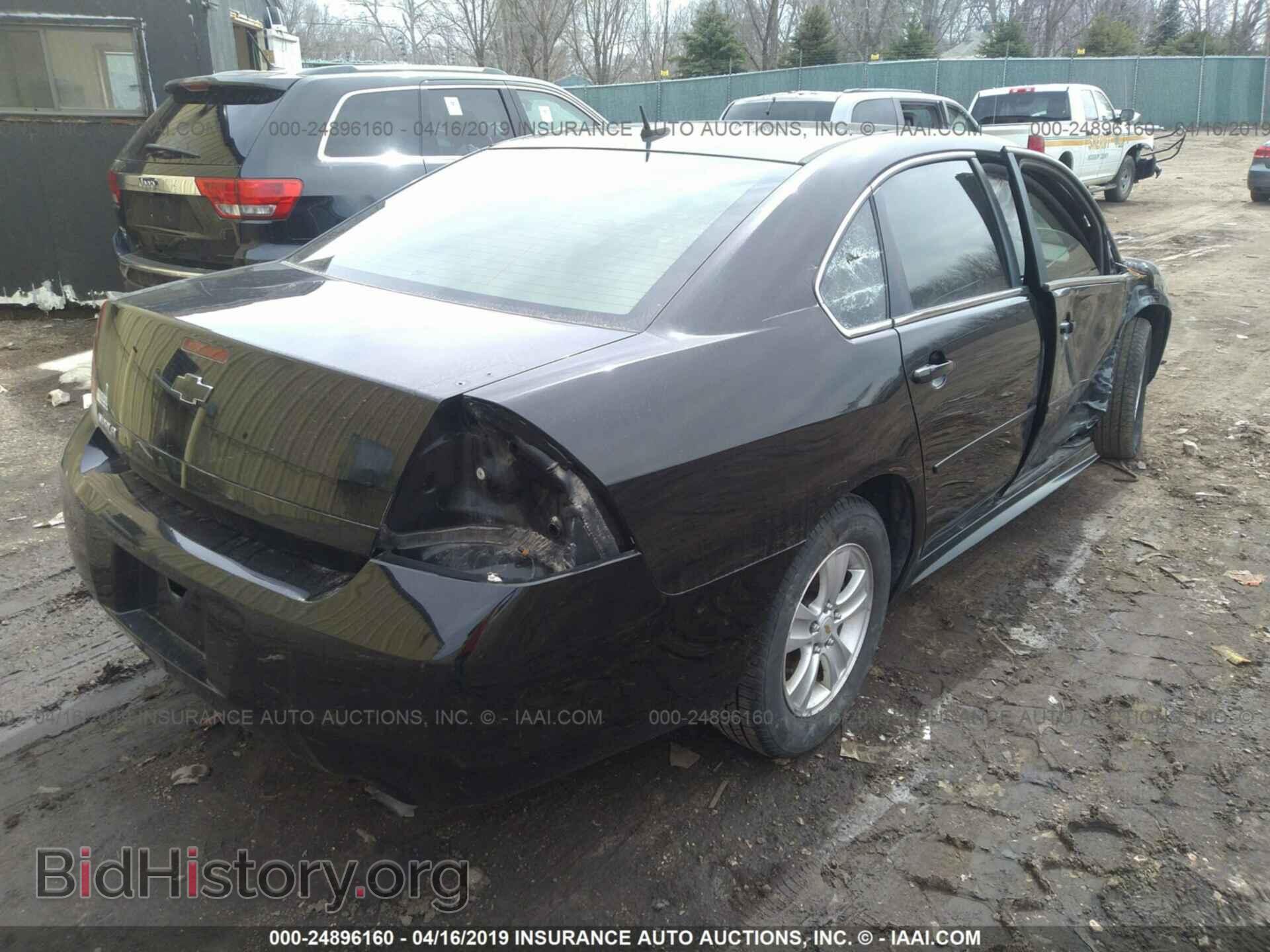 2012 CHEVROLET IMPALA - VIN: 2G1WF5E32C1290476 - Фото 4