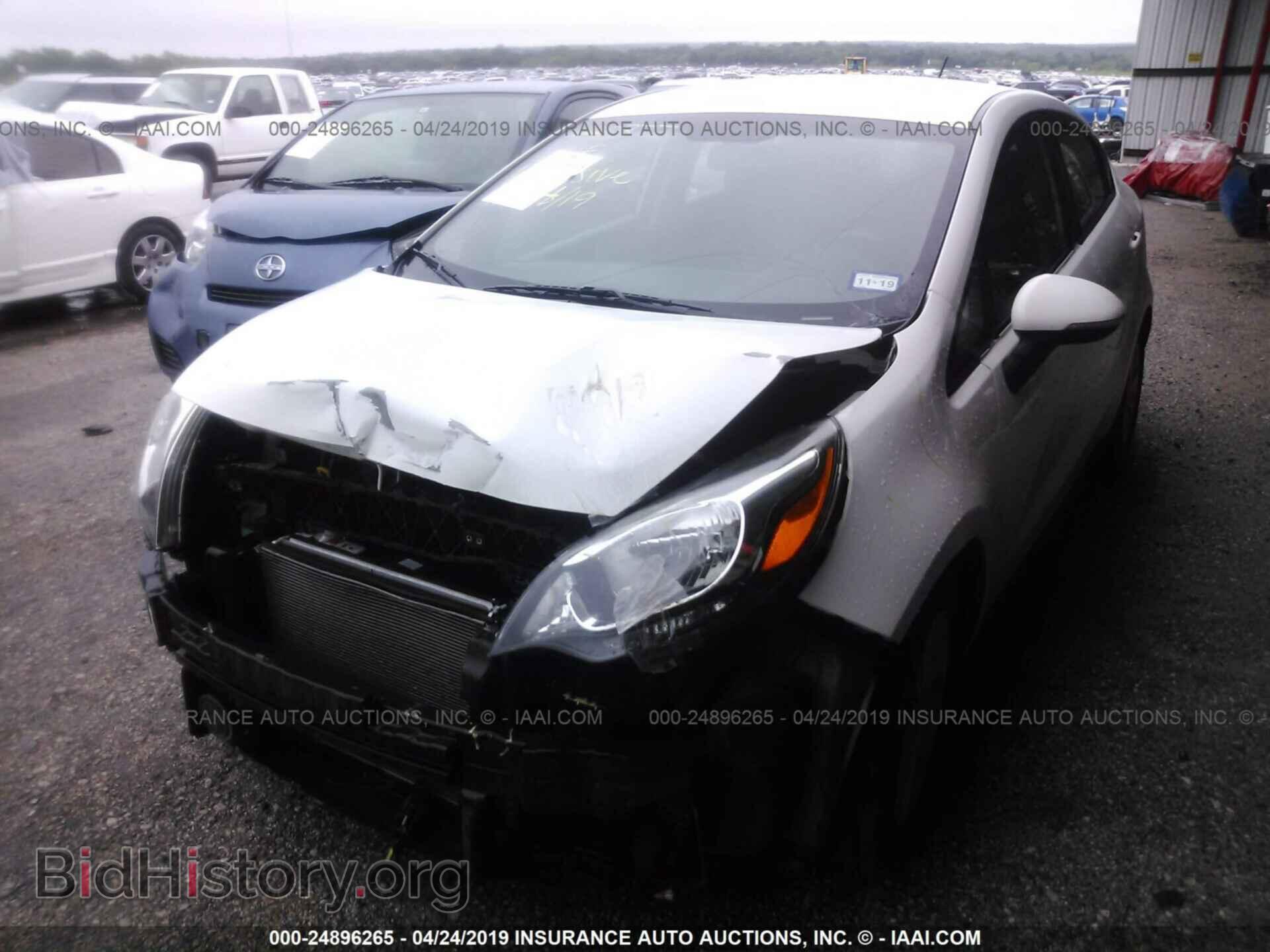 2015 KIA RIO - VIN: KNADN4A31F6440377 - Фото 2