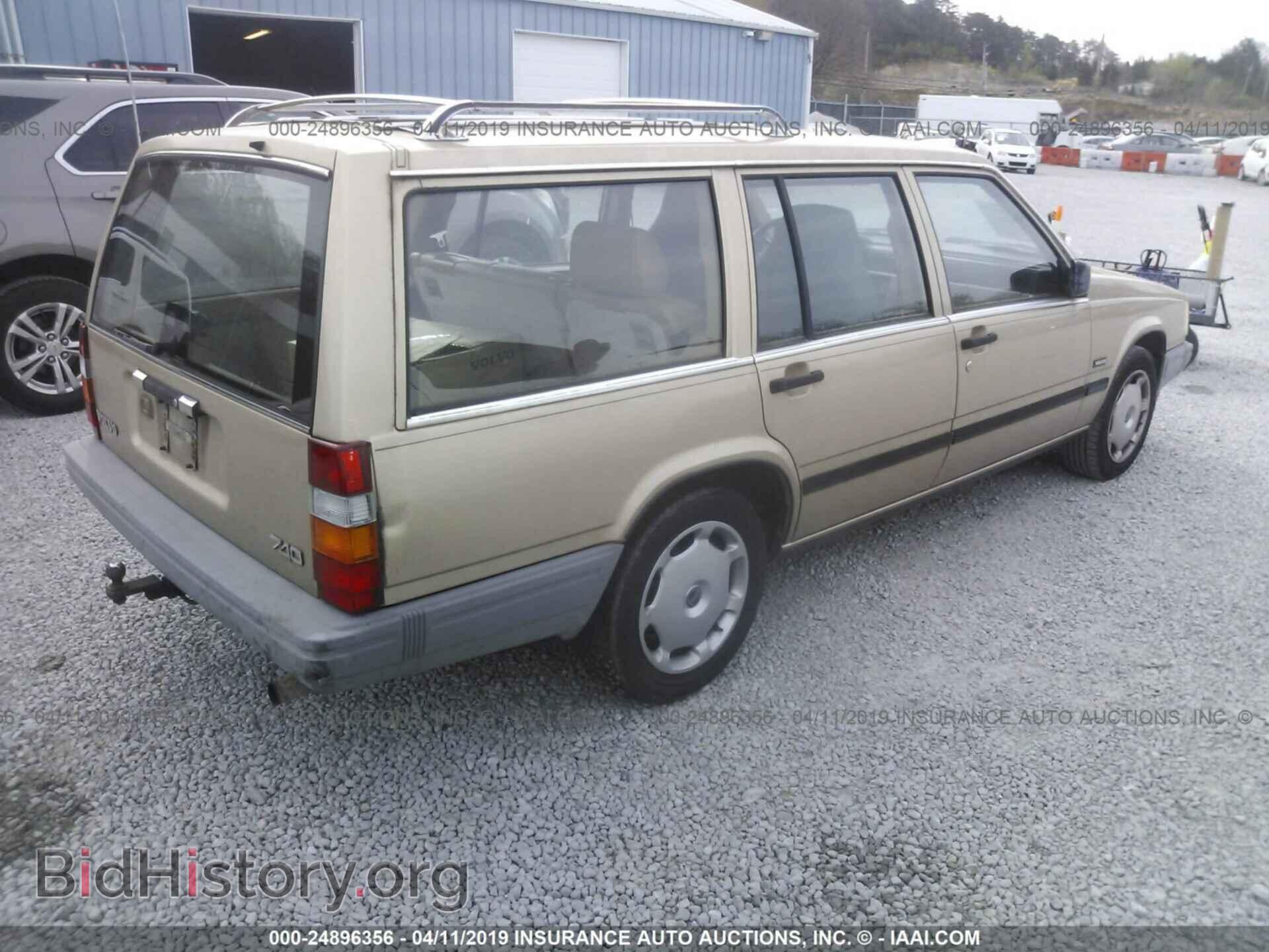 1990 VOLVO 740 - VIN: YV1FA8859L2247803 - Фото 4