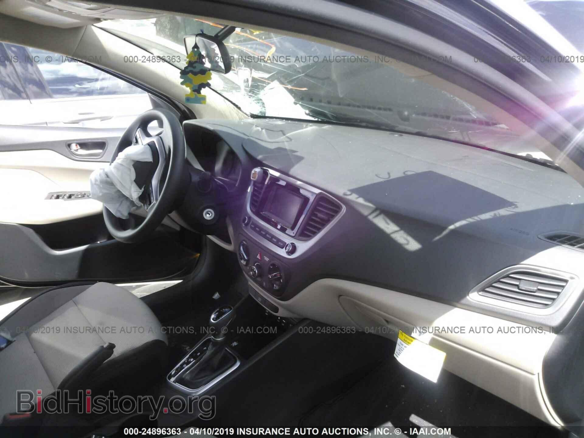 2019 HYUNDAI ACCENT - VIN: 3KPC24A31KE041948 - Фото 5
