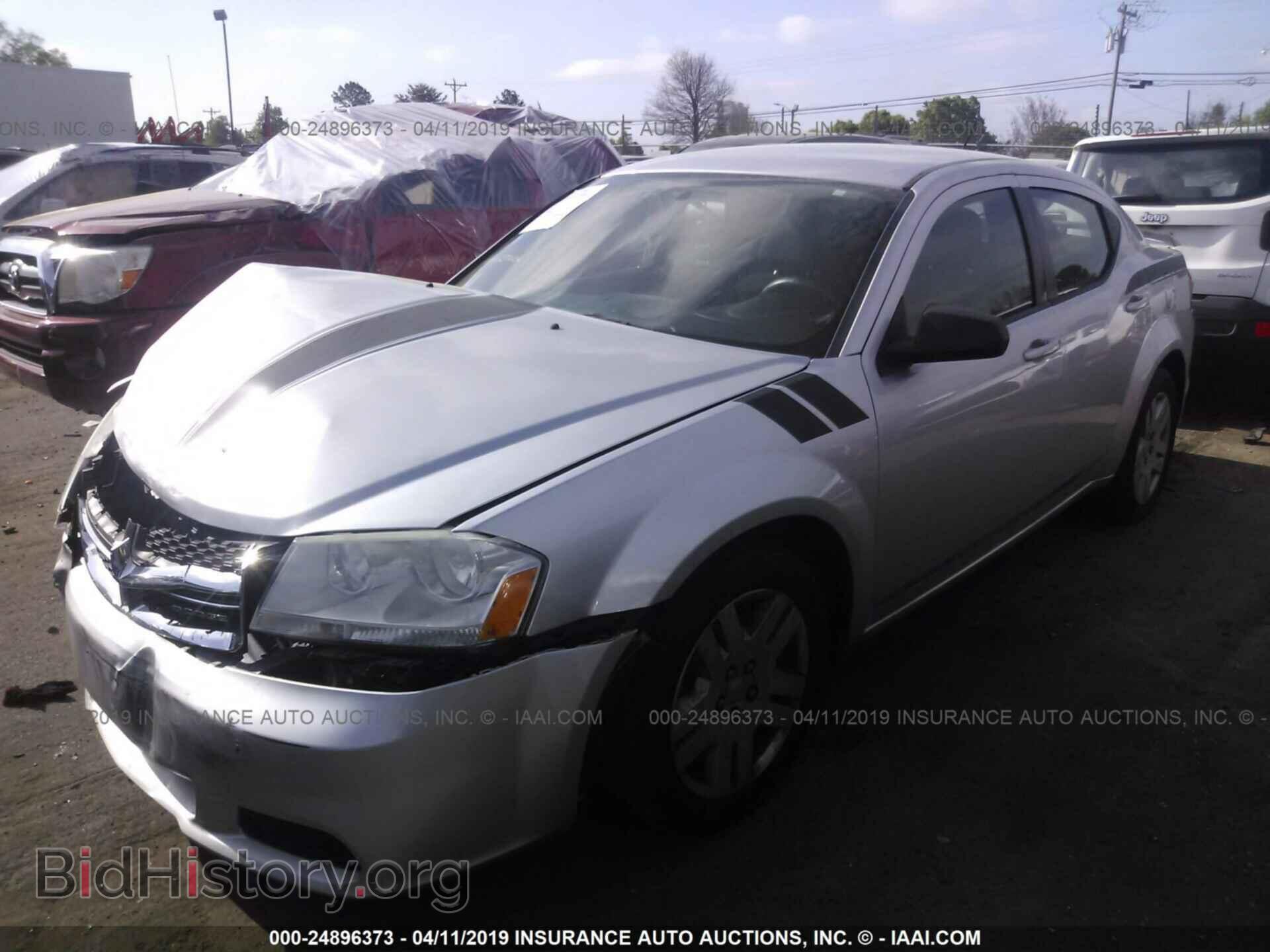 2012 DODGE AVENGER - VIN: 1C3CDZAB9CN168236 - Фото 2