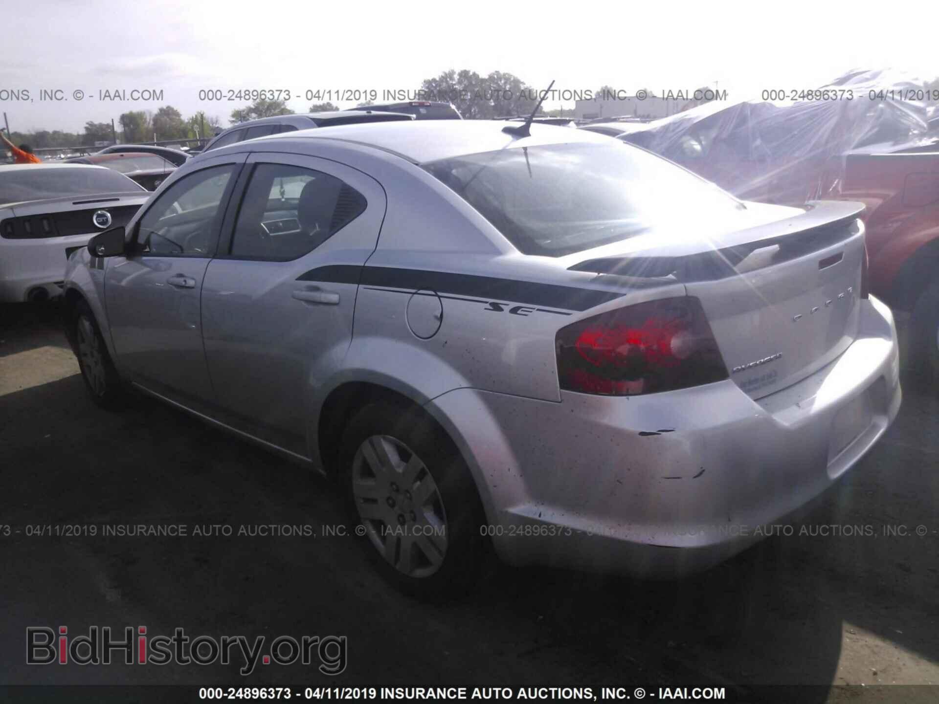 2012 DODGE AVENGER - VIN: 1C3CDZAB9CN168236 - Фото 3