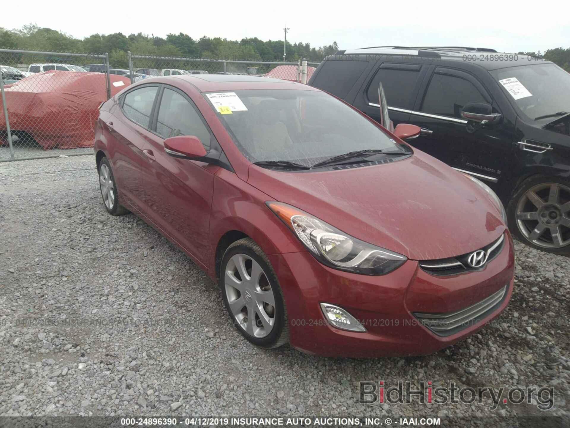 Photo KMHDH4AE7DU808318 - HYUNDAI ELANTRA 2013