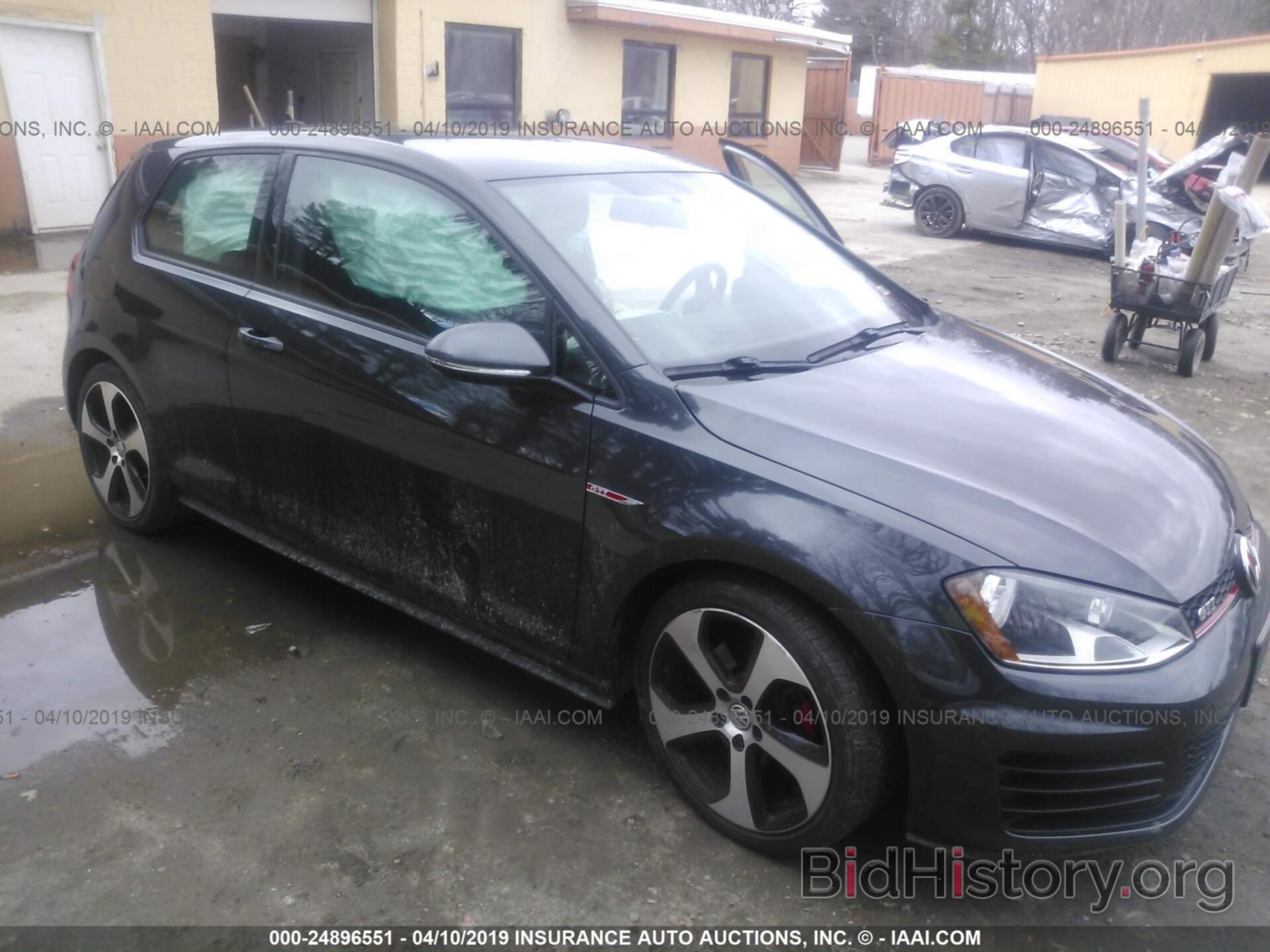 Photo 3VWYT7AU4GM011396 - VOLKSWAGEN GTI 2016