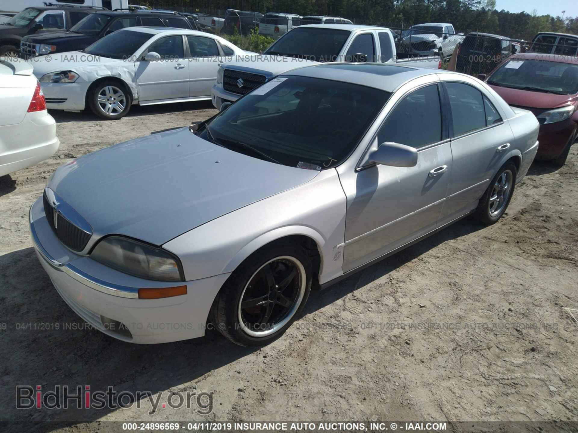 2000 LINCOLN LS - VIN: 1LNHM86S7YY803430 - Фото 2