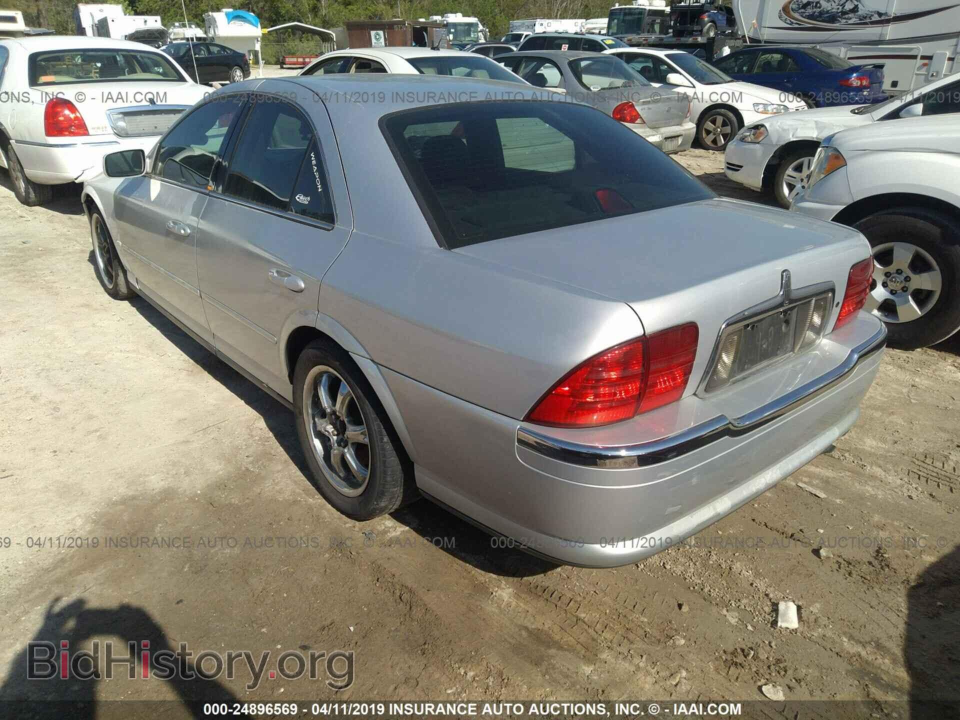 2000 LINCOLN LS - VIN: 1LNHM86S7YY803430 - Фото 3