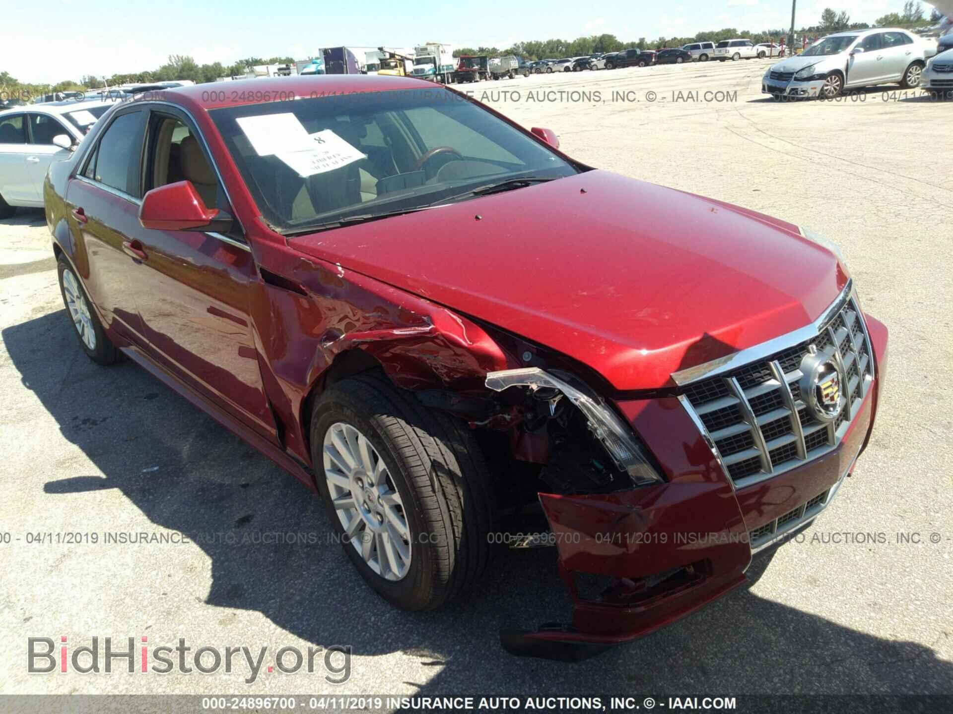 Photo 1G6DF5E50C0148853 - CADILLAC CTS 2012