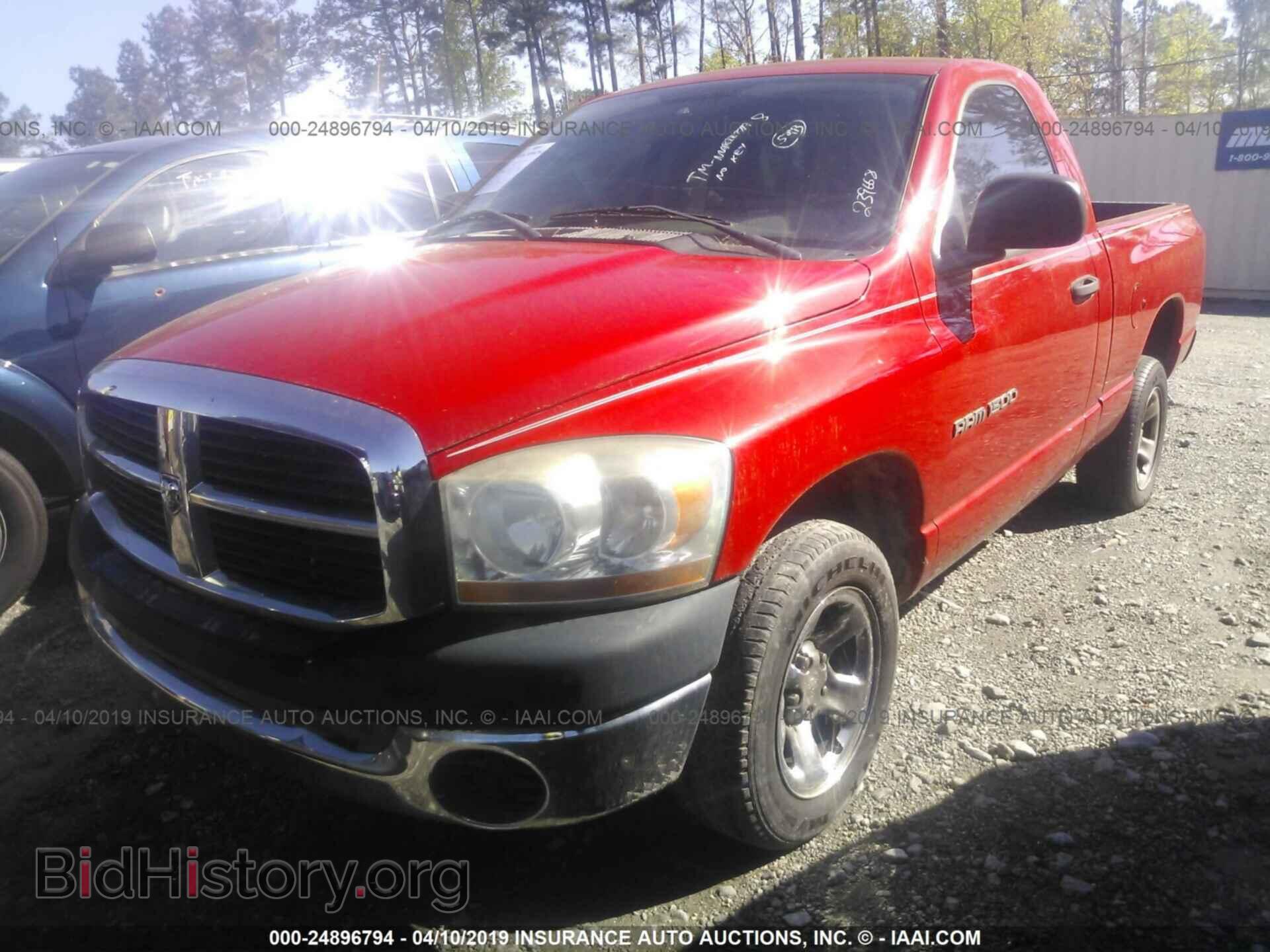 2006 DODGE RAM 1500 - VIN: 1D7HA16K26J239668 - Фото 2
