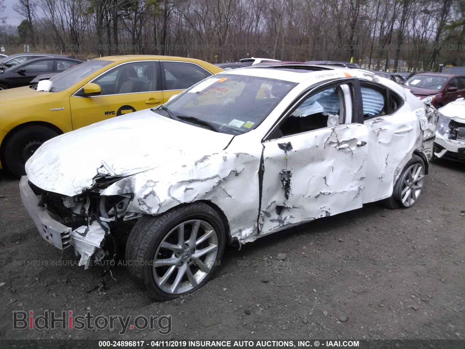 2012 LEXUS IS - VIN: JTHCF5C2XC5054904 - Фото 2