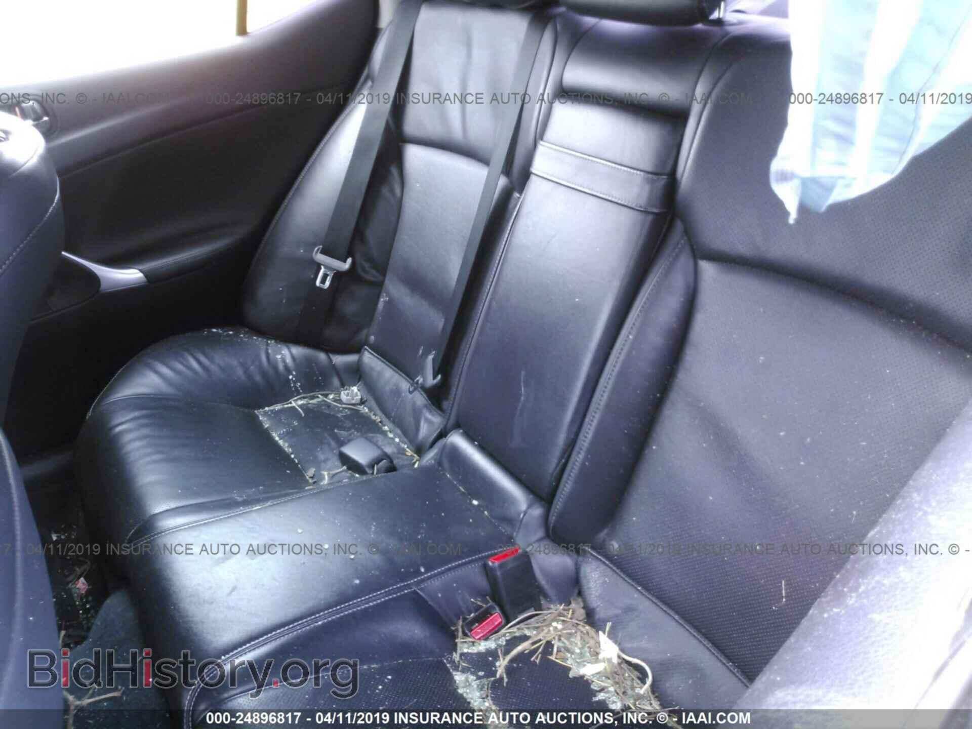 2012 LEXUS IS - VIN: JTHCF5C2XC5054904 - Фото 8
