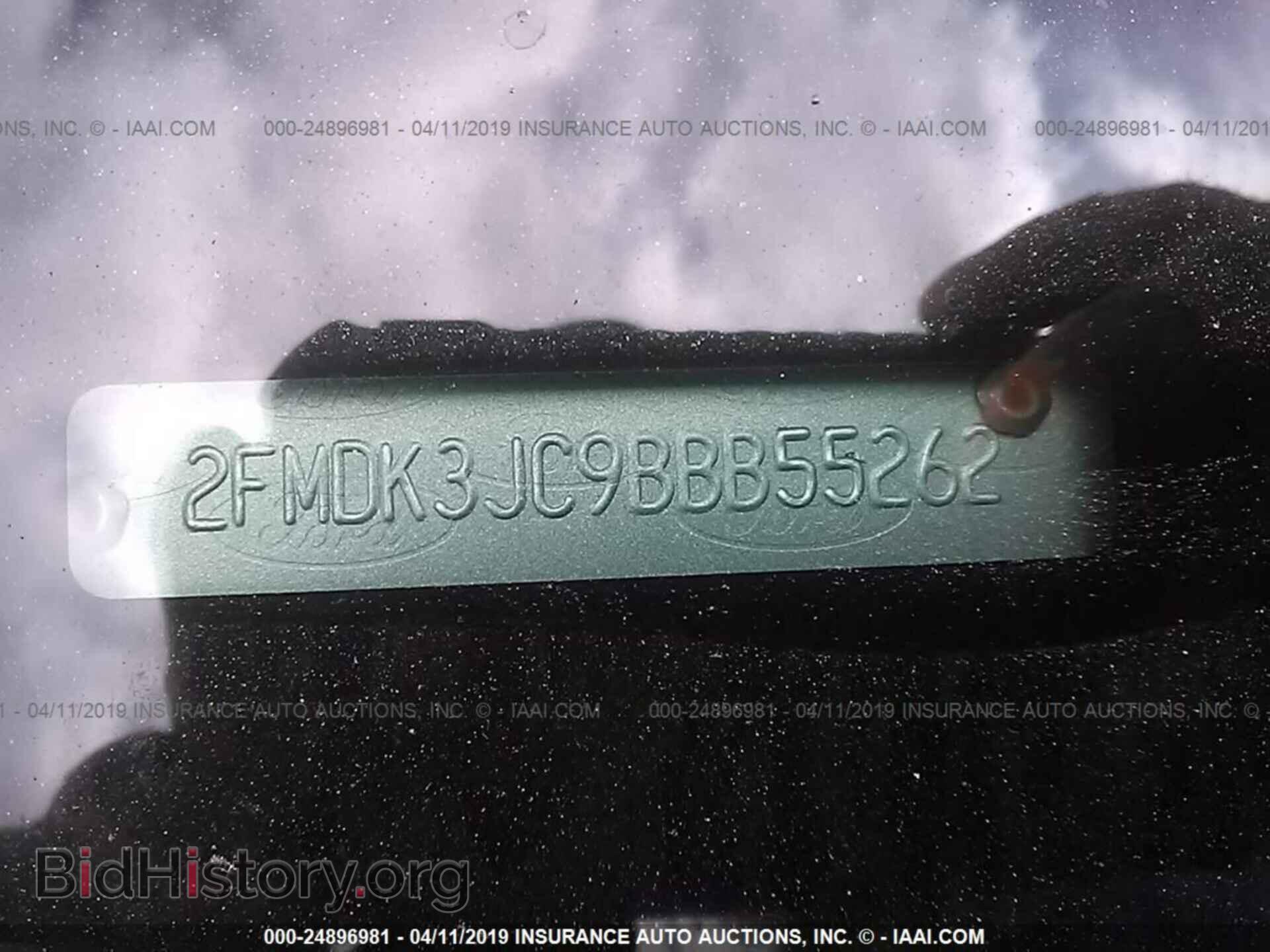 2011 FORD EDGE - VIN: 2FMDK3JC9BBB55262 - Фото 9