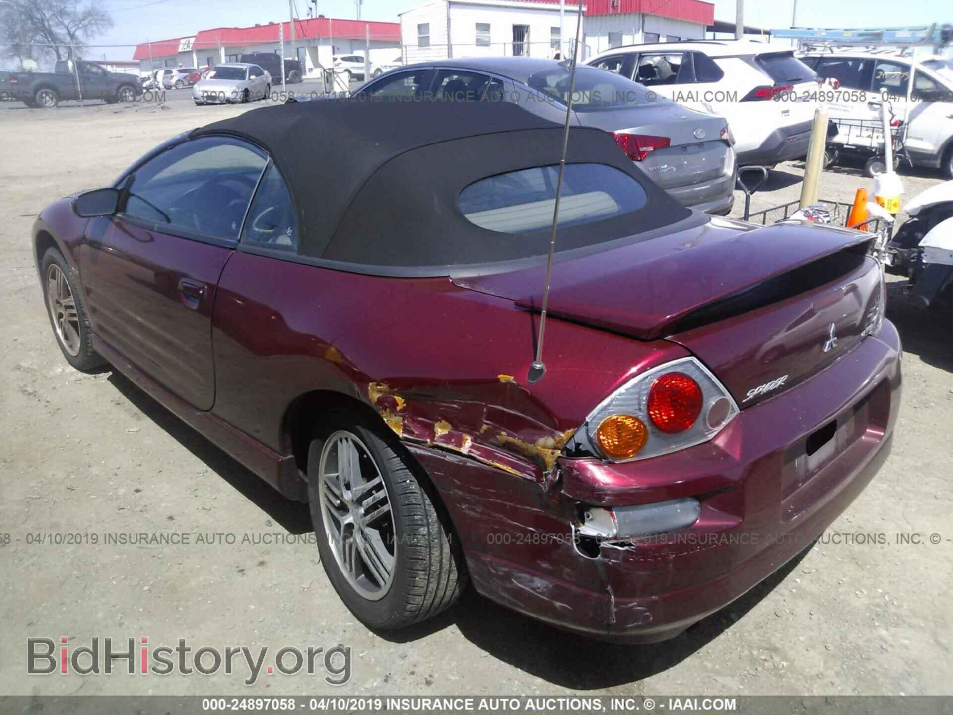 2003 MITSUBISHI ECLIPSE - VIN: 4A3AE75H33E164022 - Photo 3