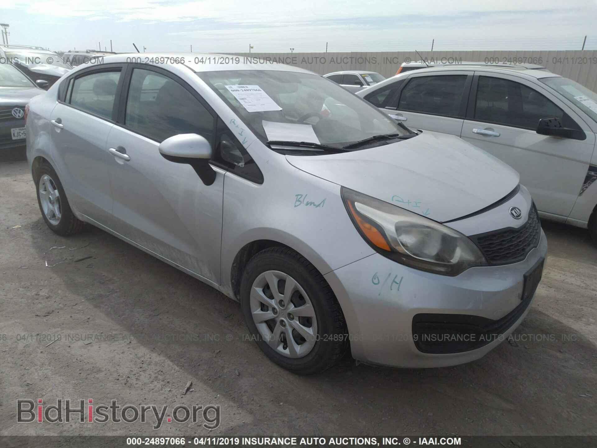 Фотография KNADM4A33C6093620 - KIA RIO 2012