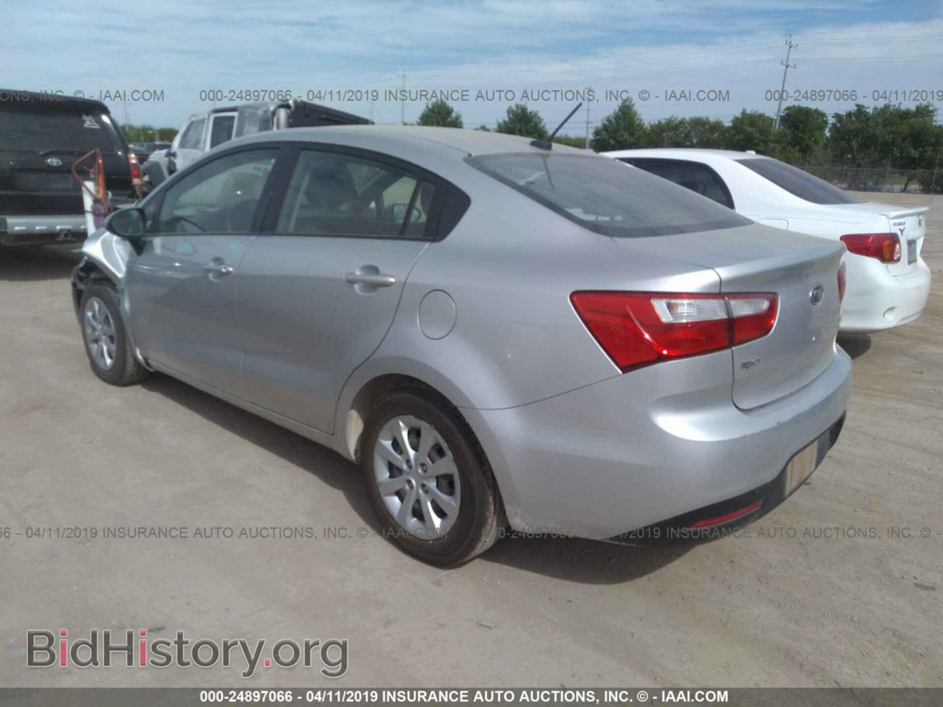 2012 KIA RIO - VIN: KNADM4A33C6093620 - Фото 3