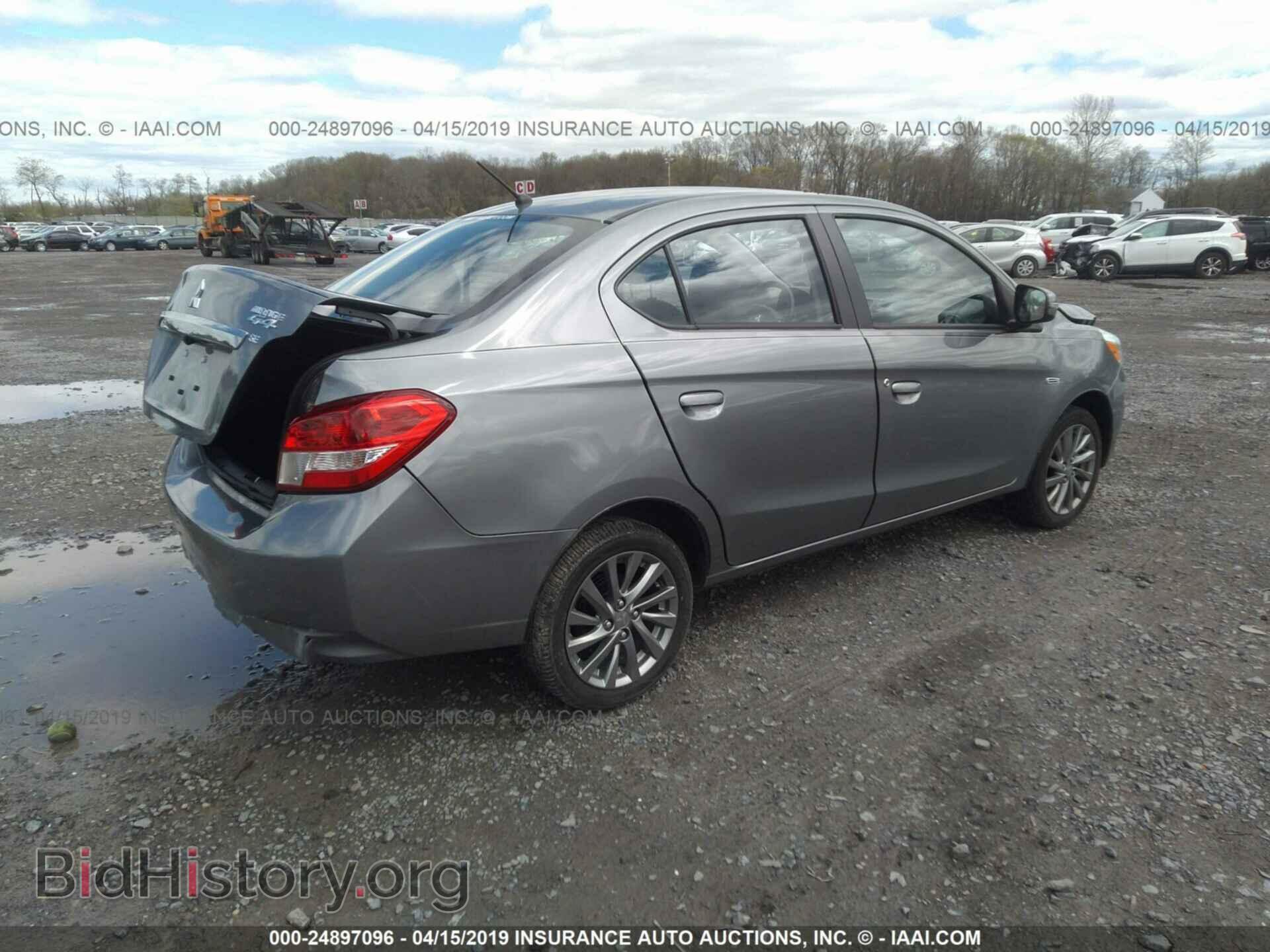 2018 MITSUBISHI MIRAGE - VIN: ML32F4FJ9JHF08541 - Фото 4