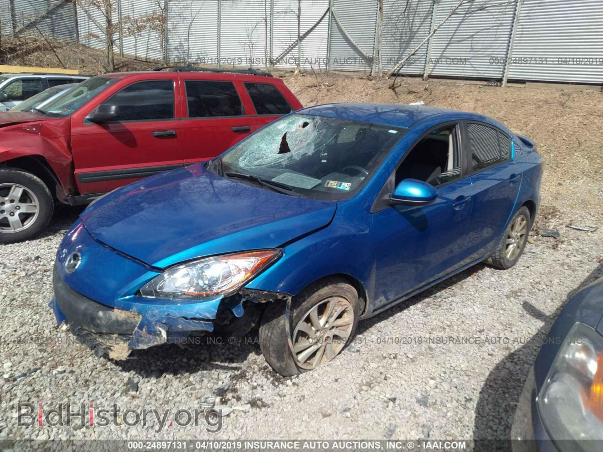 2012 MAZDA 3 - VIN: JM1BL1V84C1687096 - Фото 2