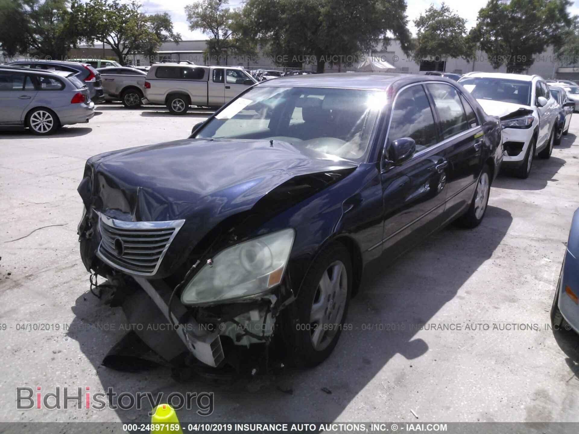 2004 LEXUS LS - VIN: JTHBN36FX40160236 - Фото 2