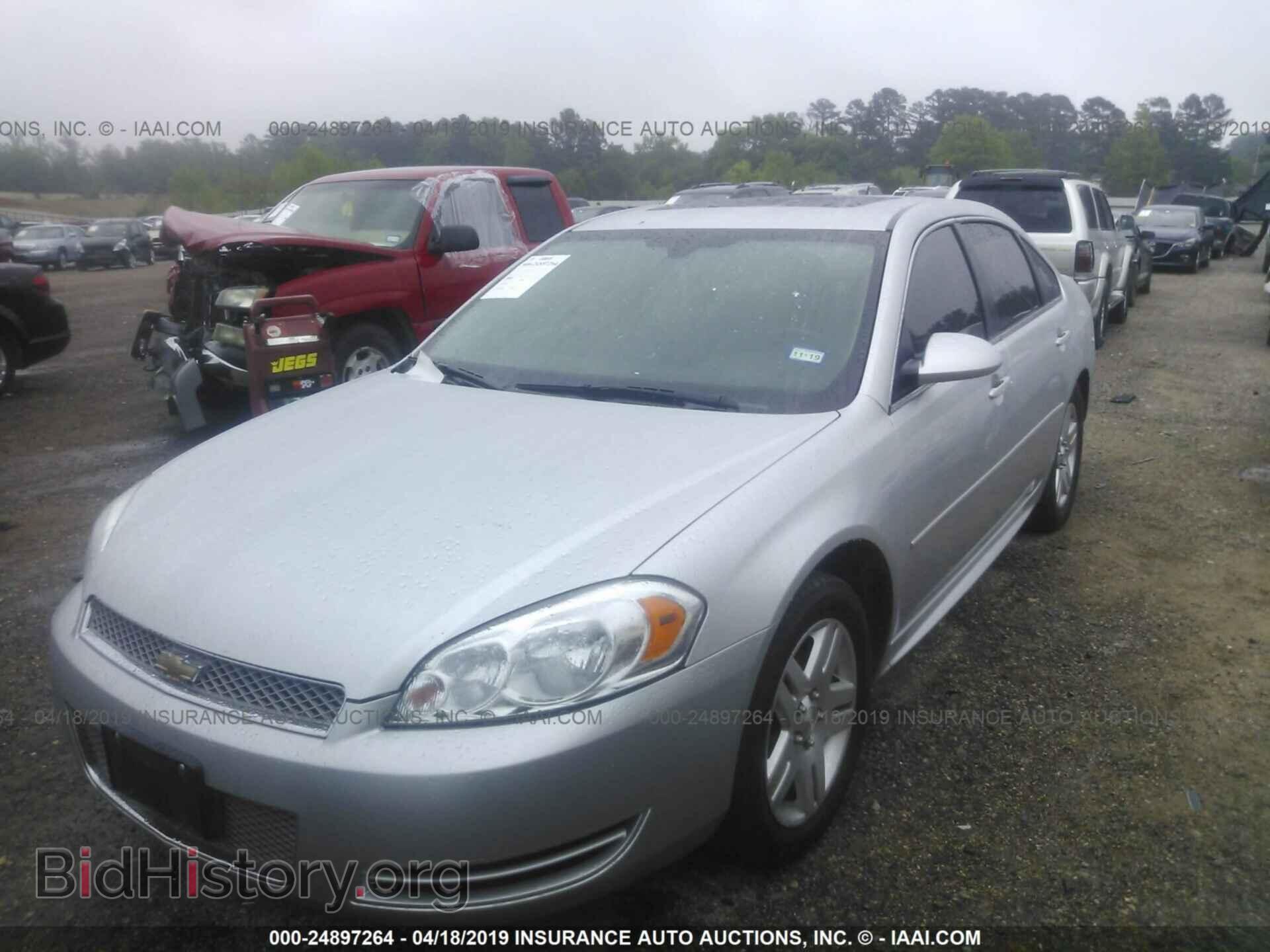 2012 CHEVROLET IMPALA - VIN: 2G1WG5E3XC1282221 - Фото 2