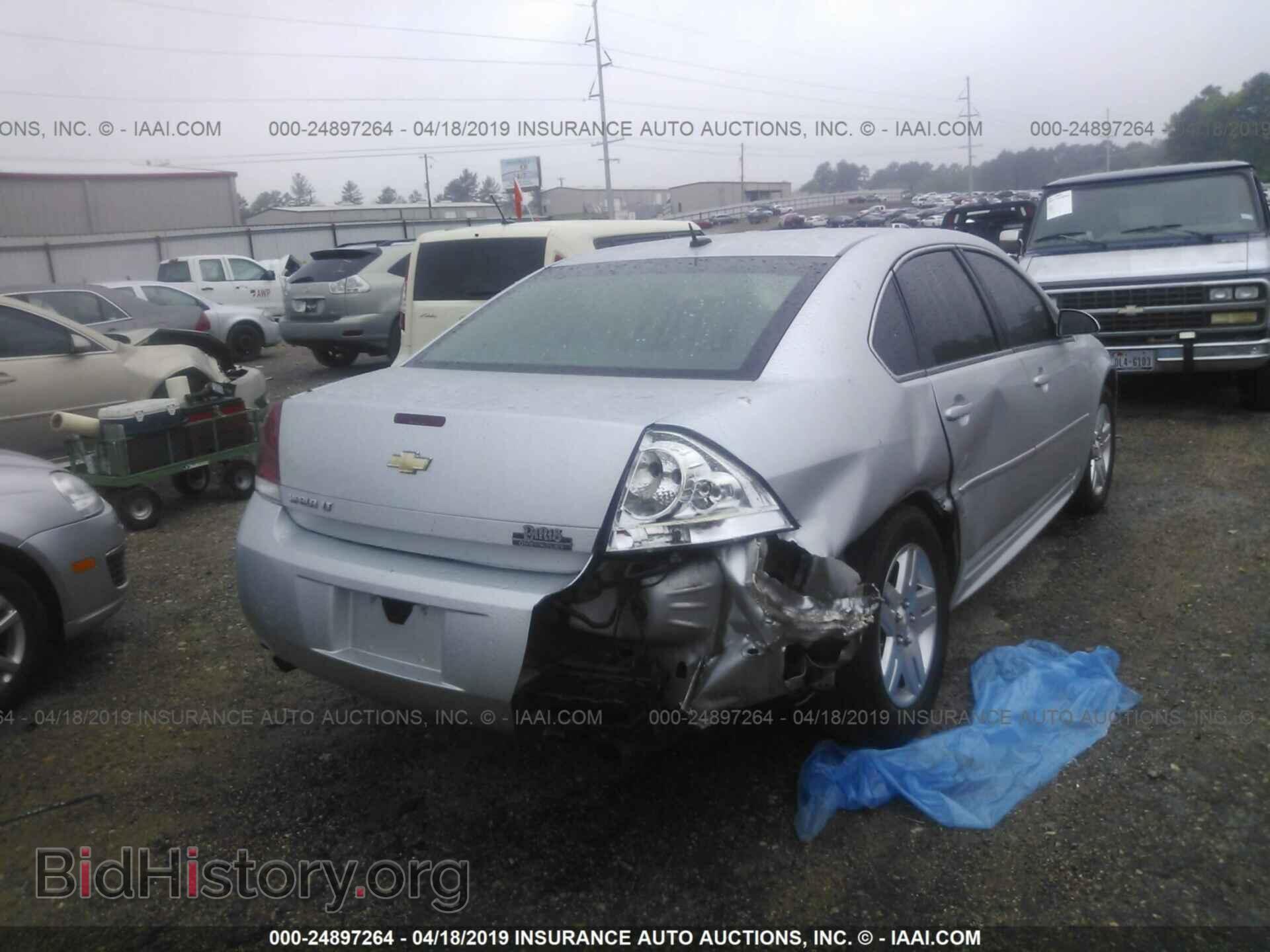 2012 CHEVROLET IMPALA - VIN: 2G1WG5E3XC1282221 - Фото 4