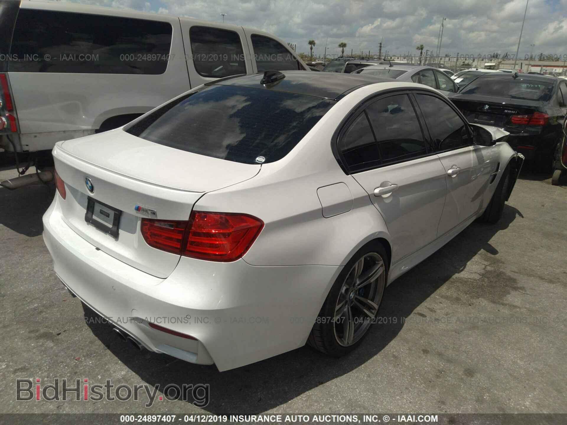 2015 BMW M3 - VIN: WBS3C9C52FP805202 - Фото 4
