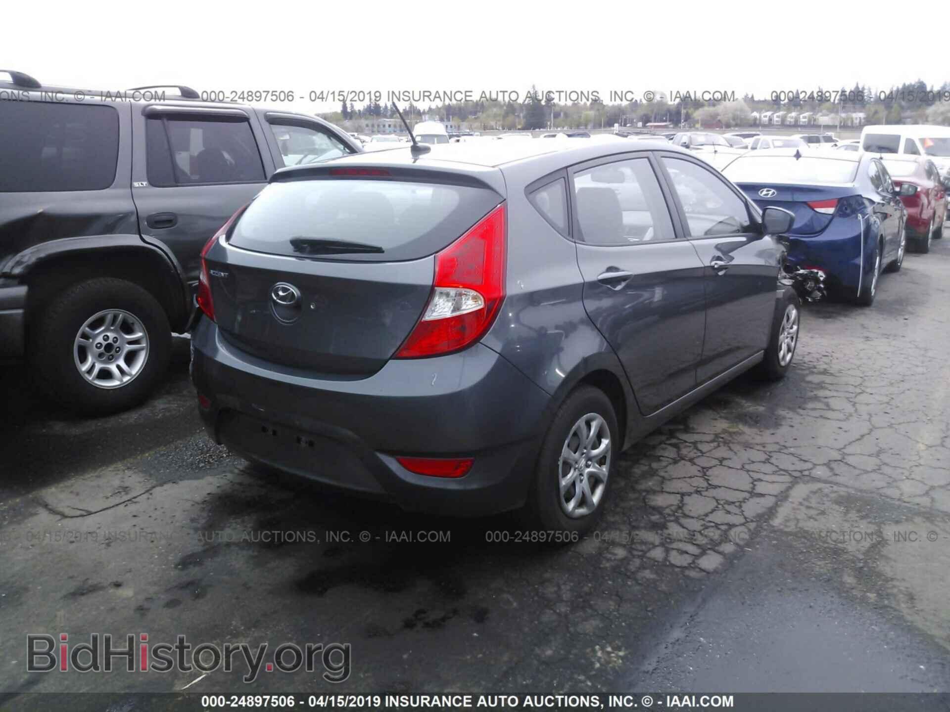 2012 HYUNDAI ACCENT - VIN: KMHCT5AE8CU057910 - Фото 4