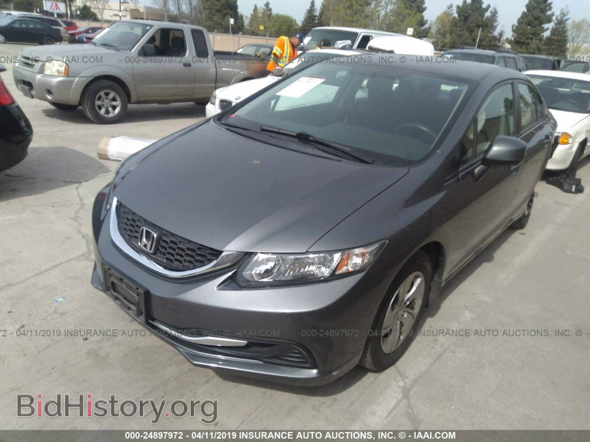 2013 HONDA CIVIC - VIN: 19XFB2F54DE282353 - Фото 2