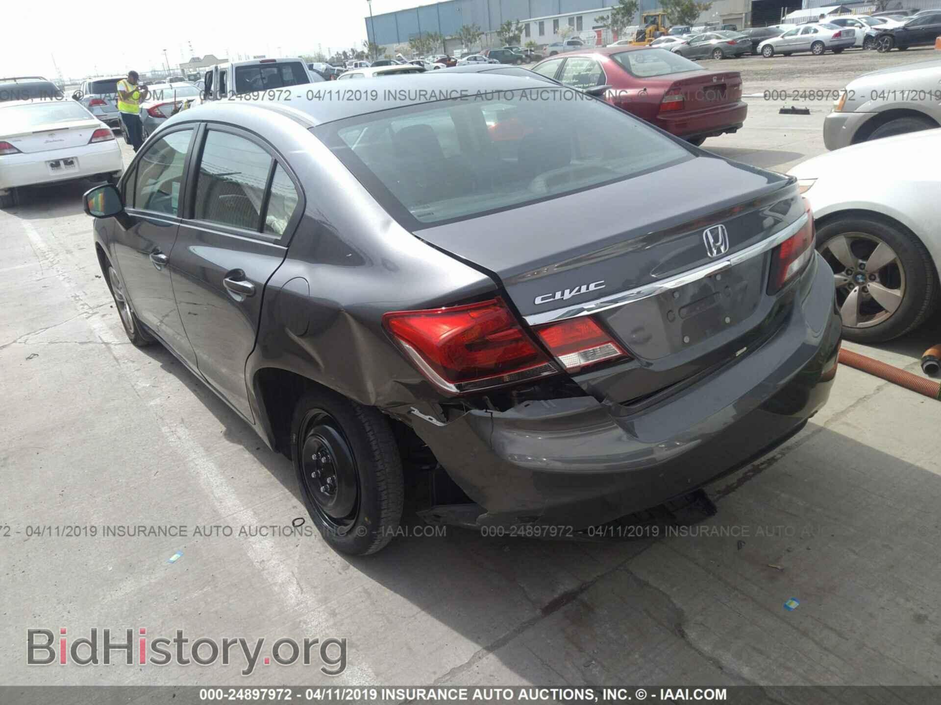 2013 HONDA CIVIC - VIN: 19XFB2F54DE282353 - Фото 3