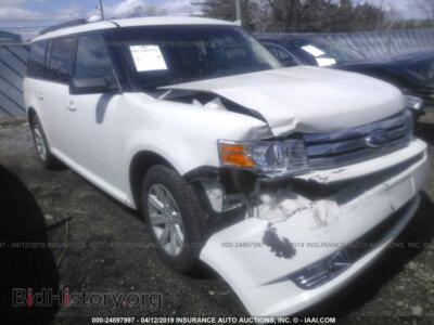 2012 Ford FLEX, белый — VIN 2FMGK5BC8CBD13678, IAAI