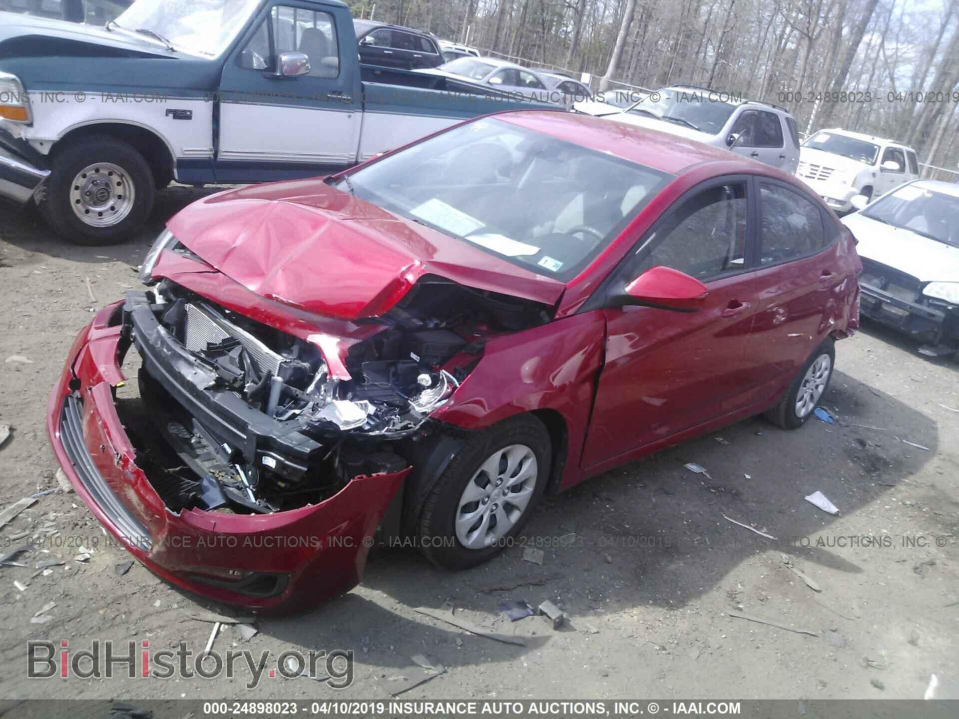 2016 HYUNDAI ACCENT - VIN: KMHCT4AE4GU104530 - Фото 2