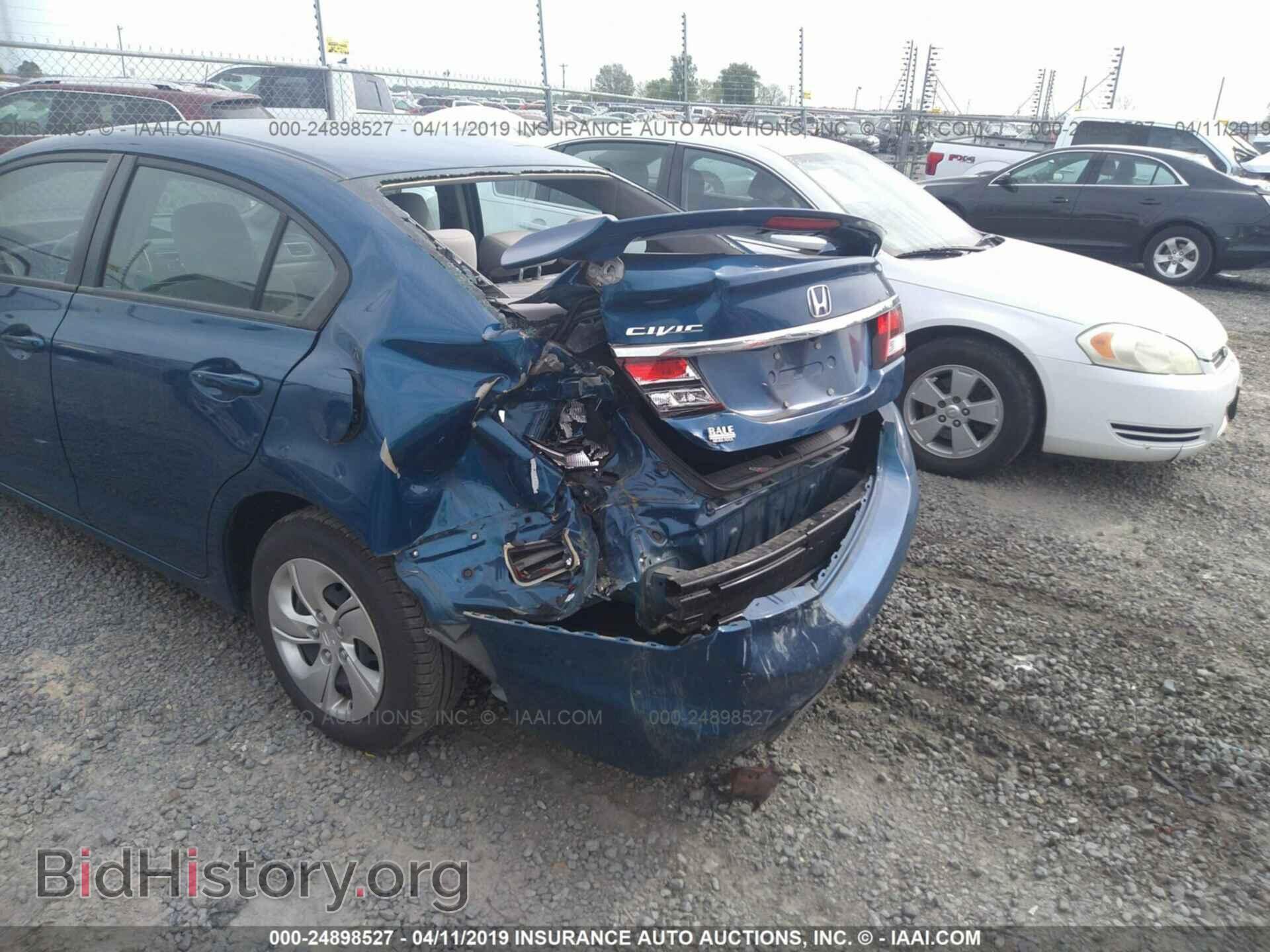 2013 HONDA CIVIC - VIN: 2HGFB2F50DH592604 - Фото 6