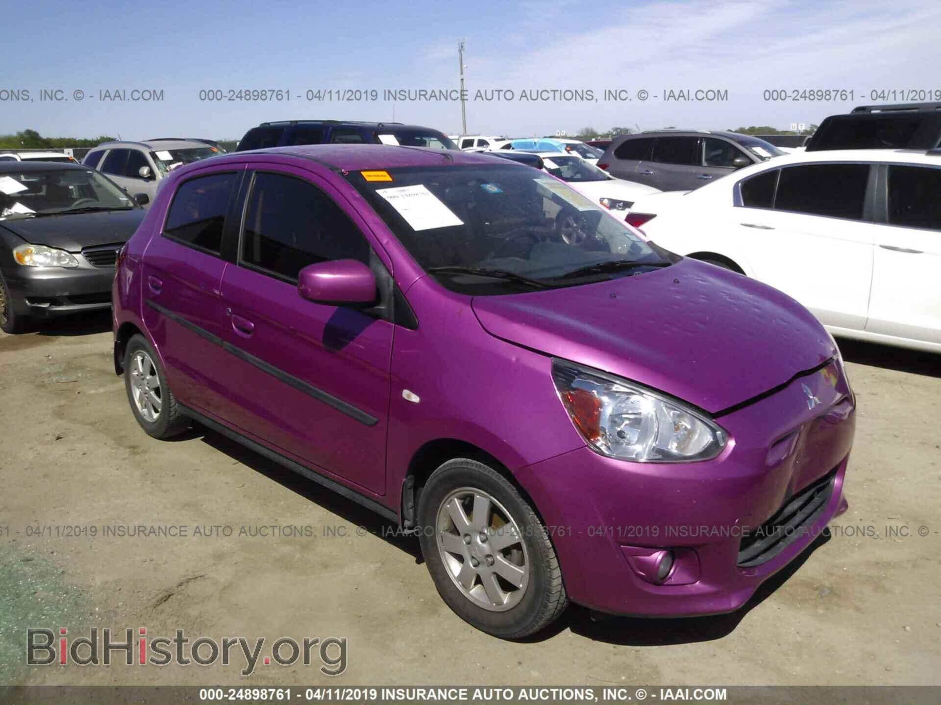 Photo ML32A4HJ6EH005922 - MITSUBISHI MIRAGE 2014
