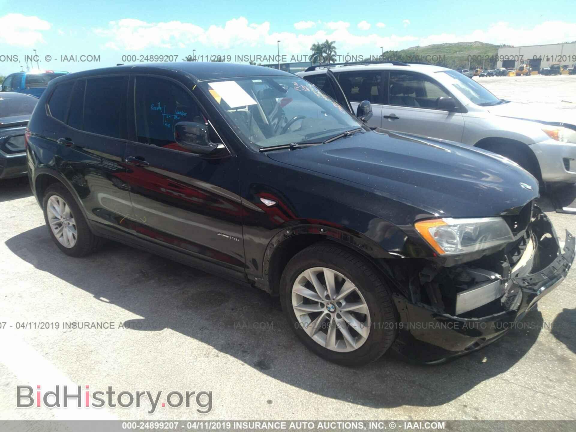 Фотография 5UXWX9C58D0A19145 - BMW X3 2013