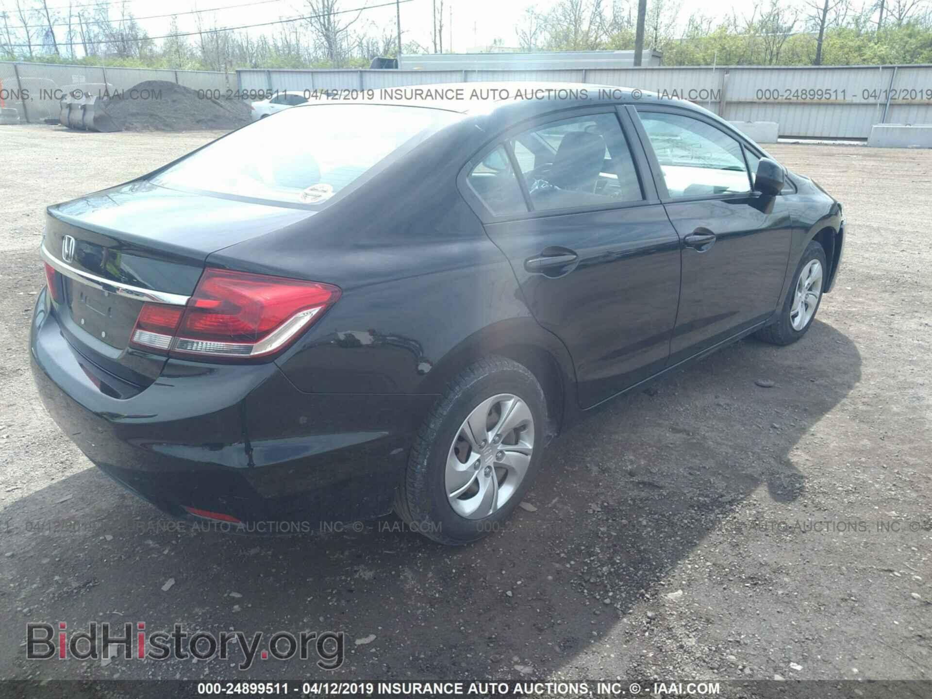 2013 HONDA CIVIC - VIN: 19XFB2F54DE095193 - Фото 4