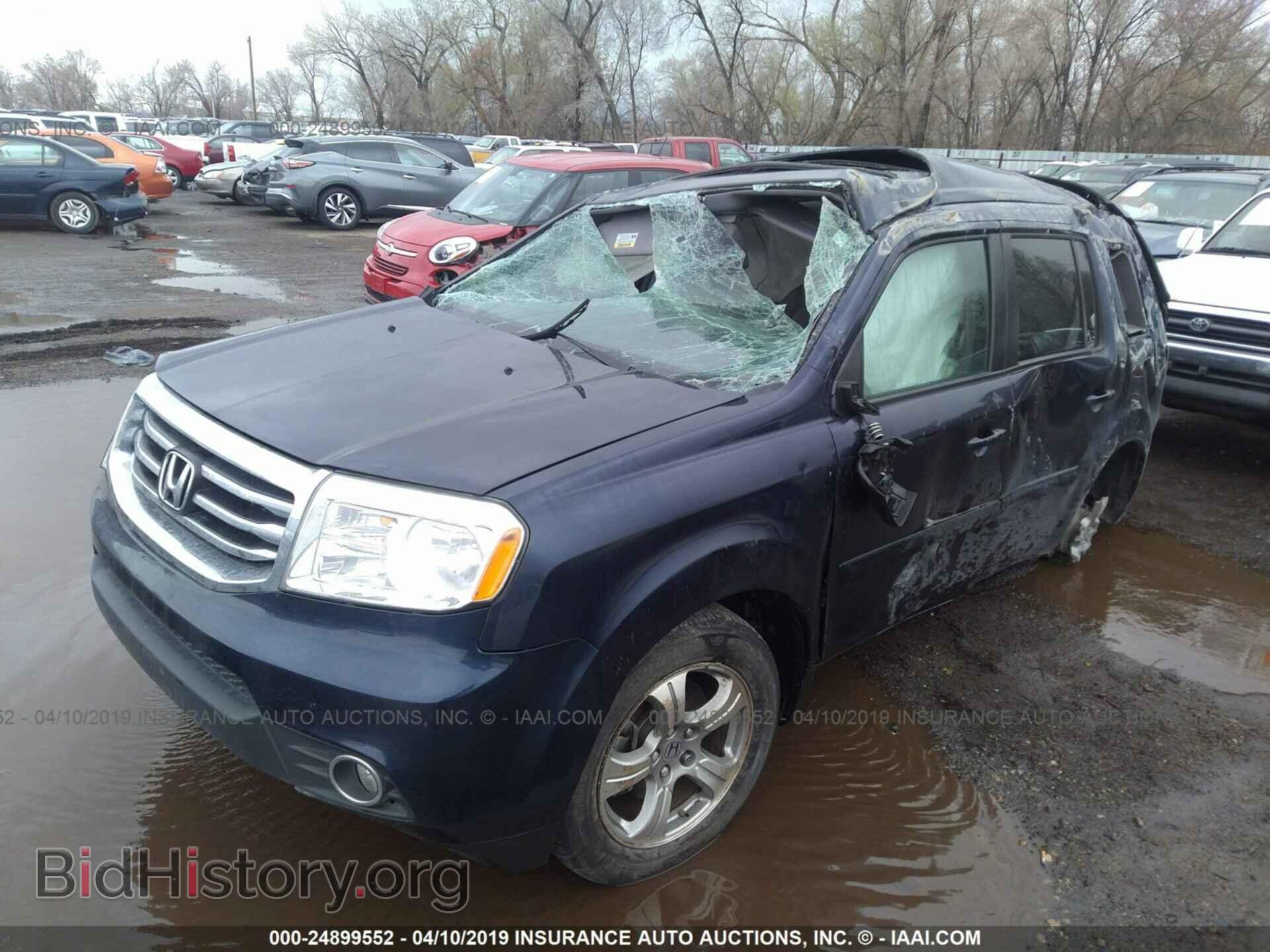 2014 HONDA PILOT - VIN: 5FNYF4H57EB007738 - Photo 2