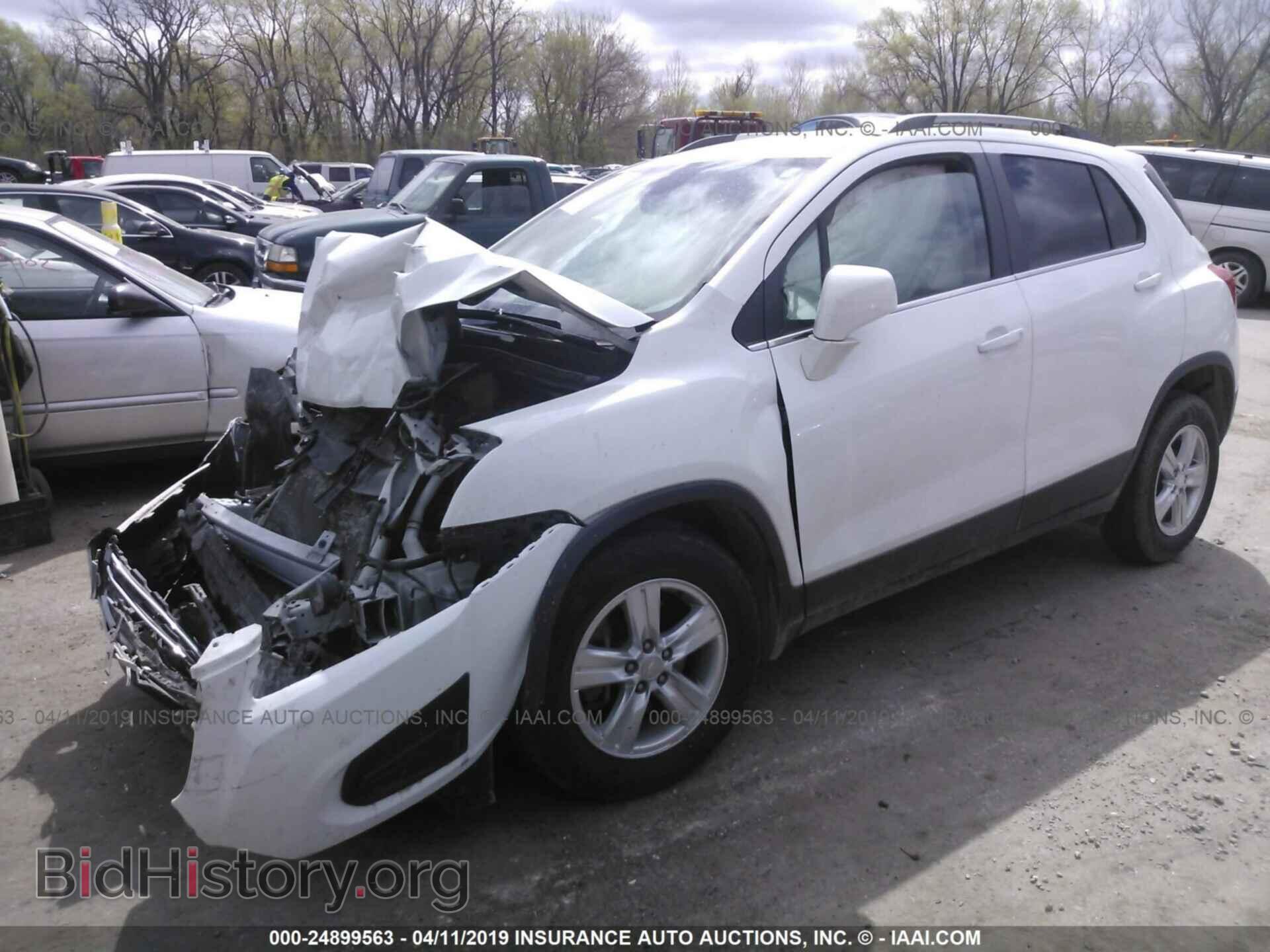 2015 CHEVROLET TRAX - VIN: 3GNCJLSB8FL243715 - Фото 2