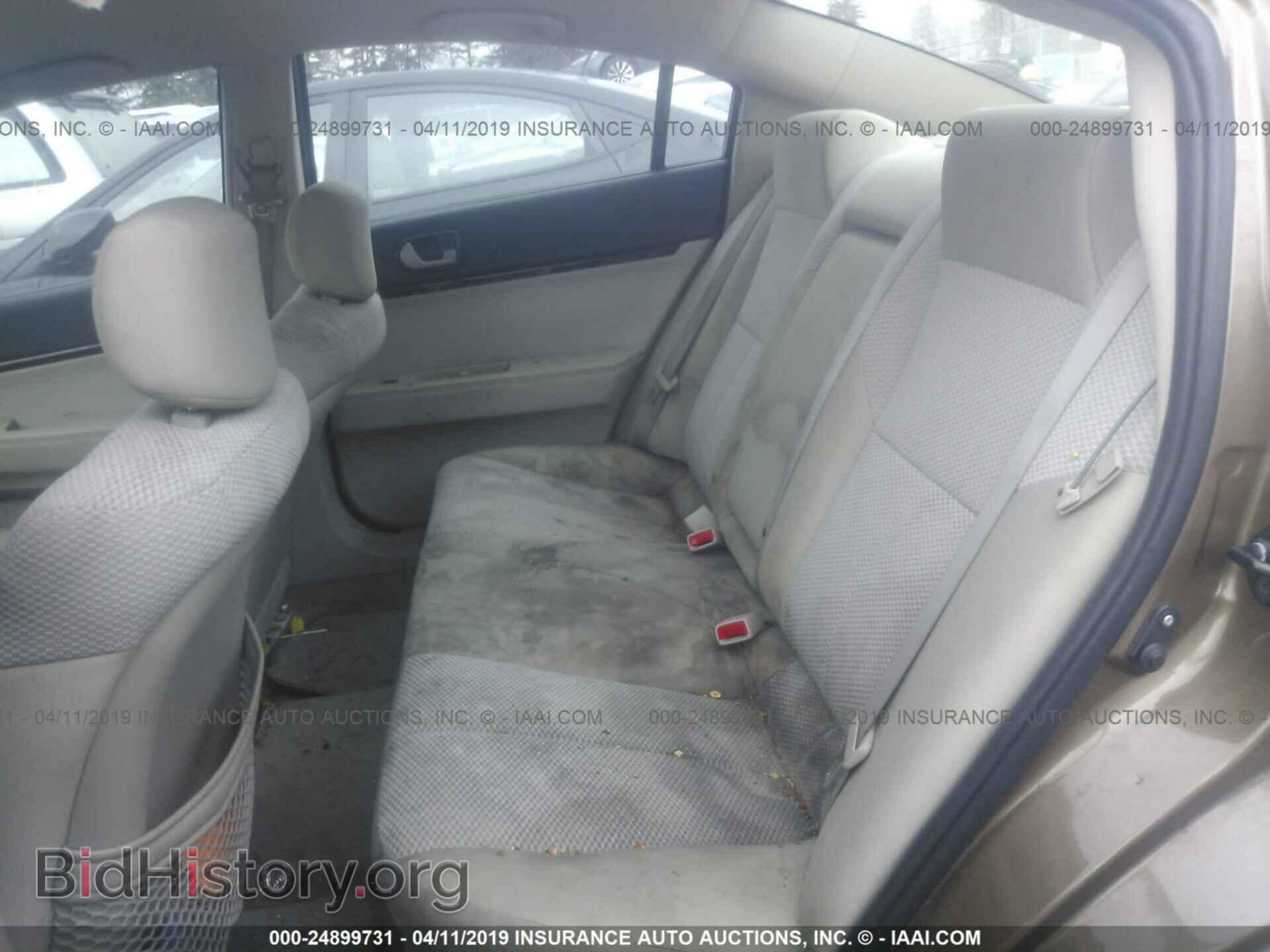 2009 MITSUBISHI GALANT - VIN: 4A3AB36F69E017135 - Фото 8