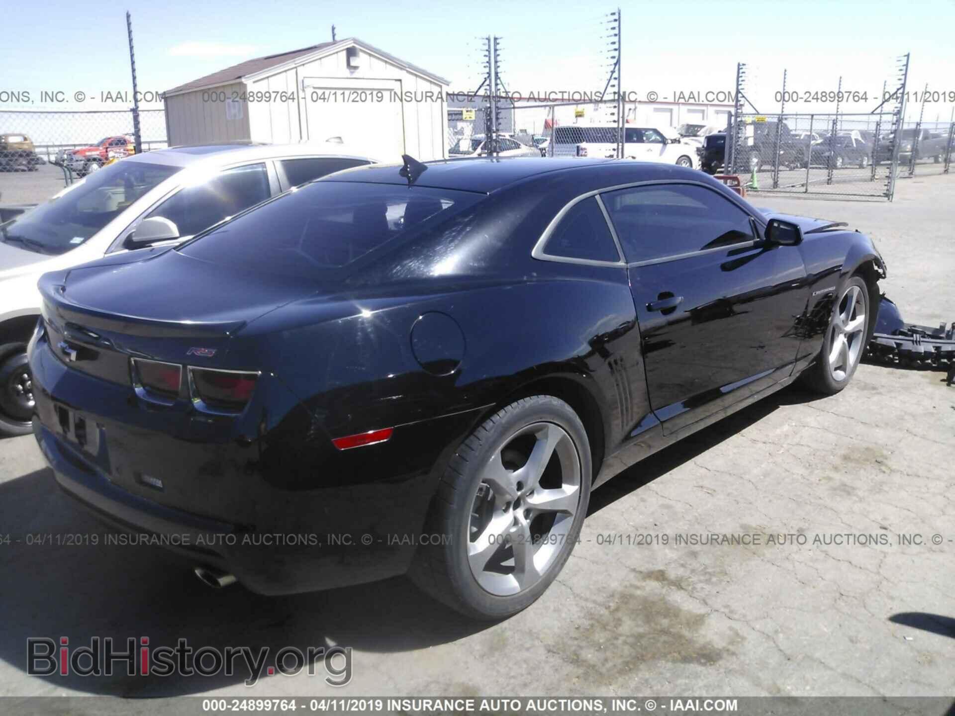 2013 CHEVROLET CAMARO - VIN: 2G1FC1E36D9222122 - Фото 4