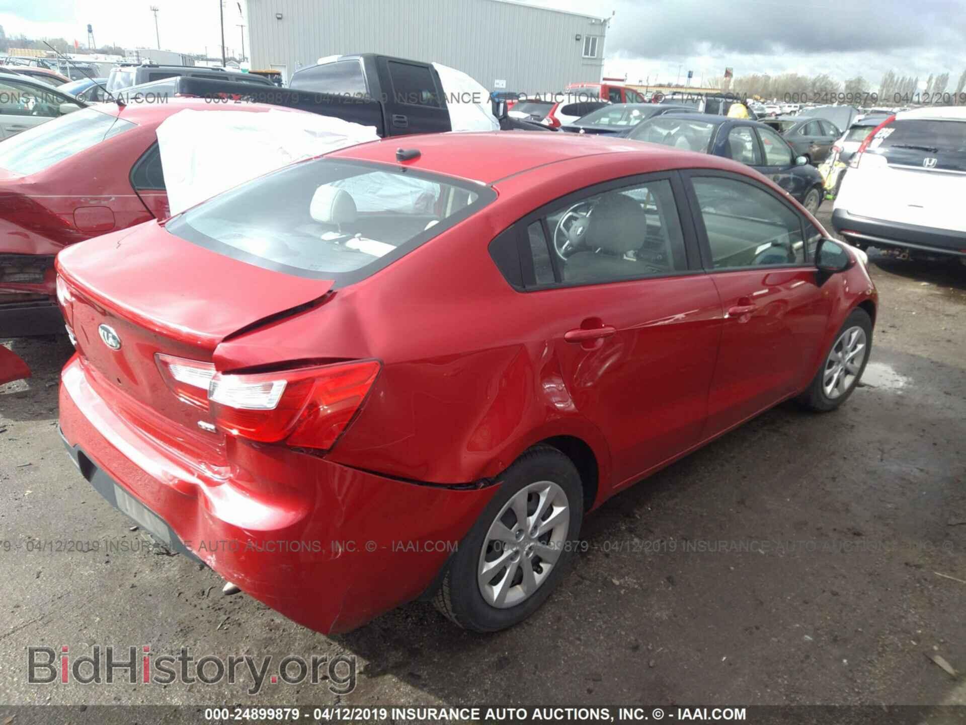 2013 KIA RIO - VIN: KNADM4A30D6232068 - Photo 4