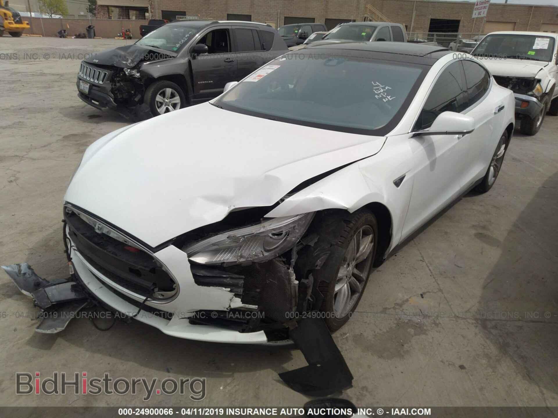 2015 TESLA MODEL S - VIN: 5YJSA1S22FF086366 - Photo 2