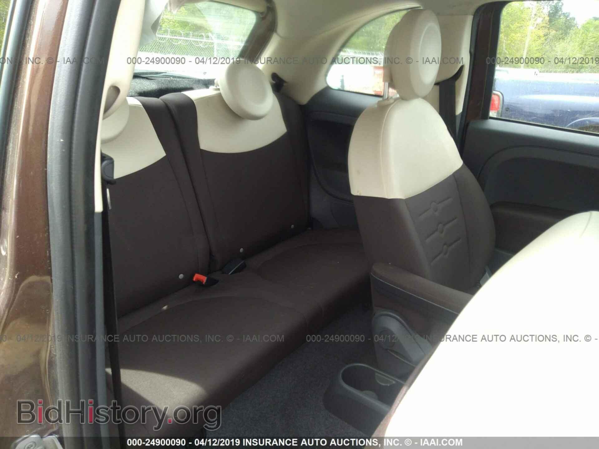2015 FIAT 500 - VIN: 3C3CFFAR1FT502365 - Фото 8