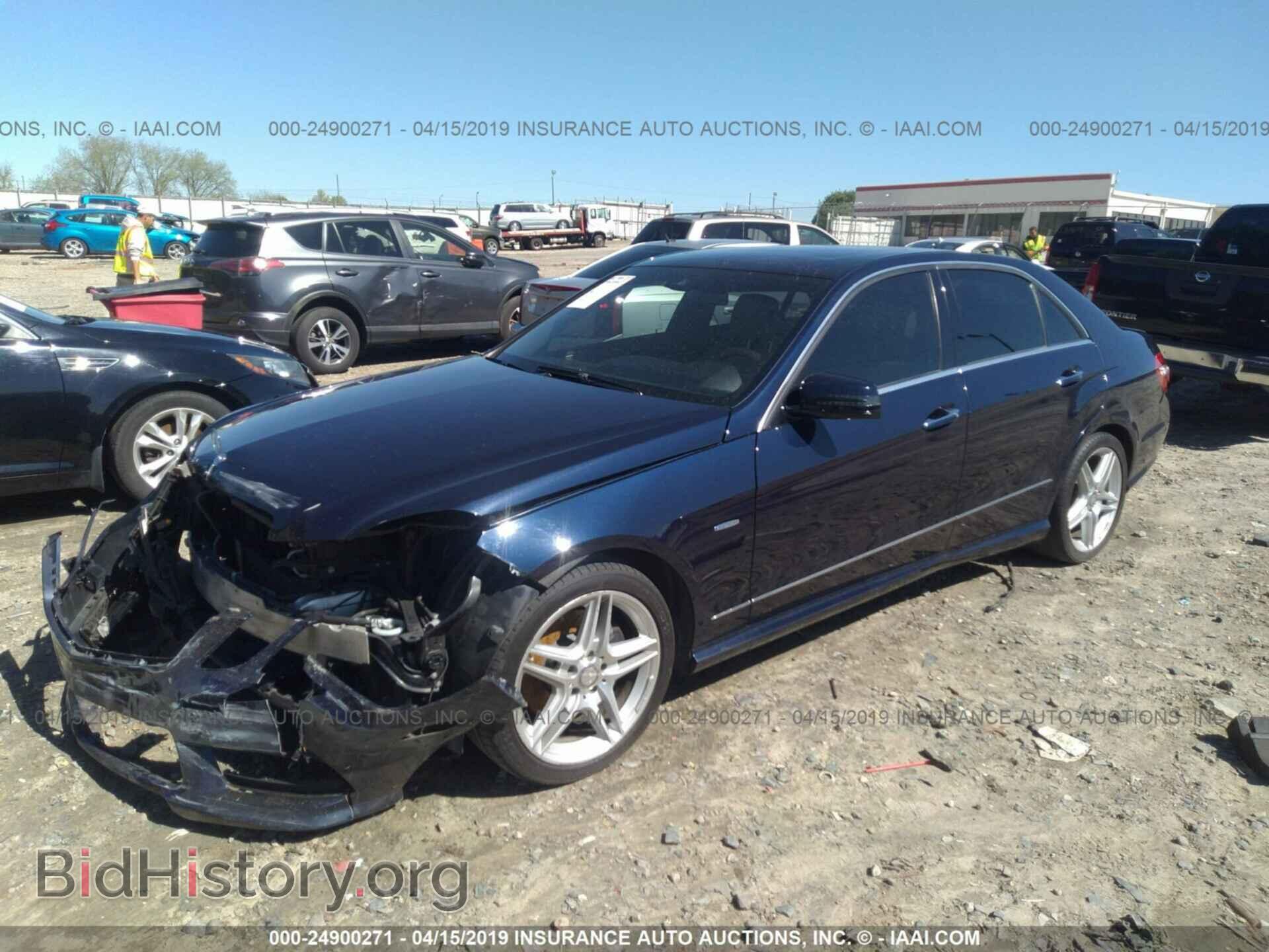 2012 MERCEDES-BENZ E - VIN: WDDHF5KB2CA604666 - Photo 2