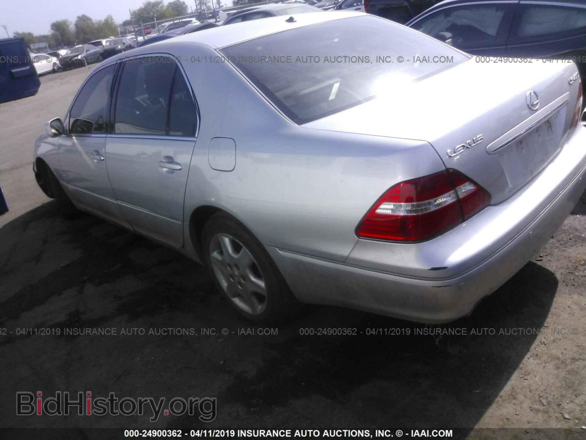 2004 LEXUS LS - VIN: JTHBN36F940135473 - Фото 3