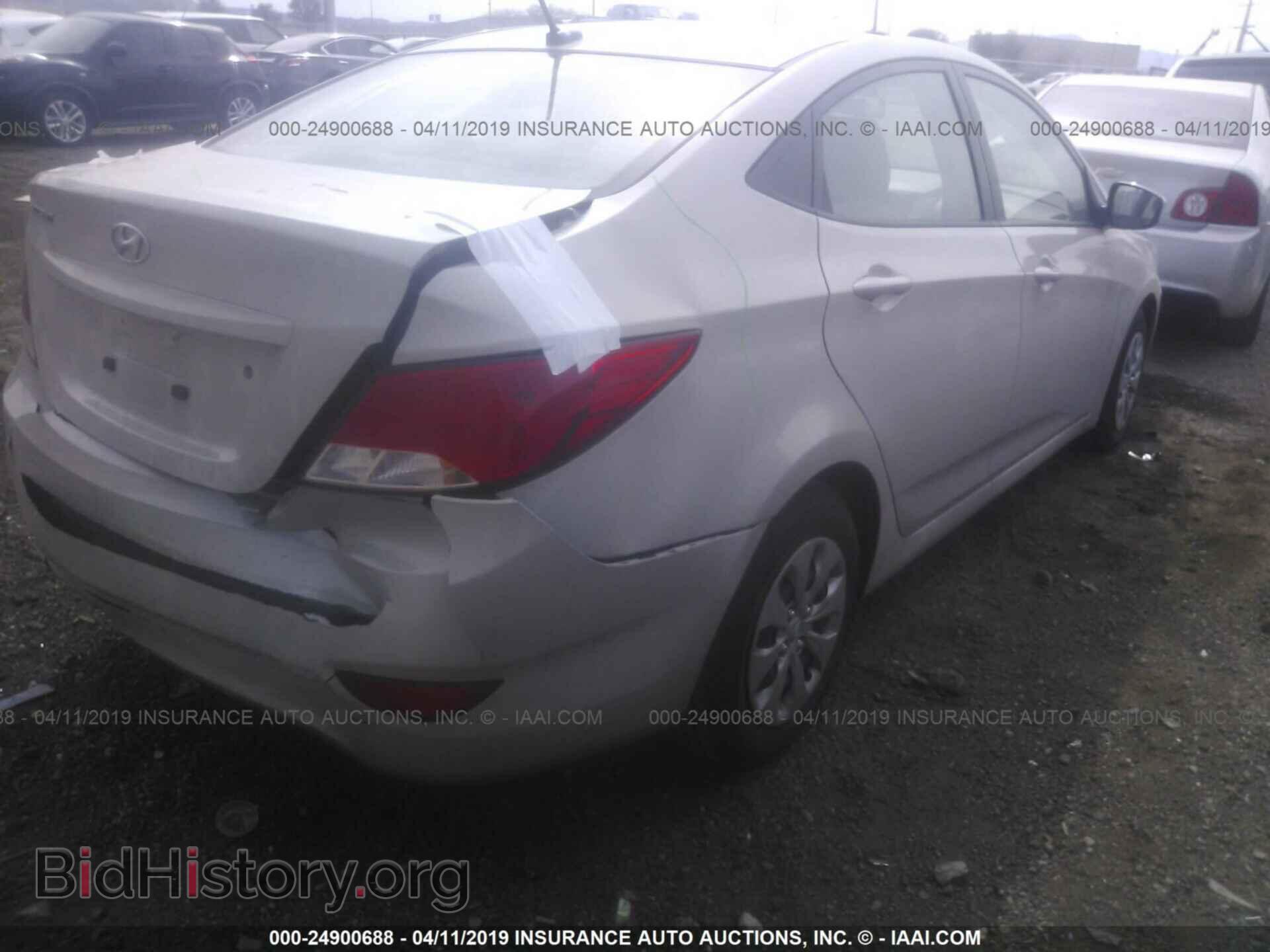 2017 HYUNDAI ACCENT - VIN: KMHCT4AE2HU190065 - Фото 4