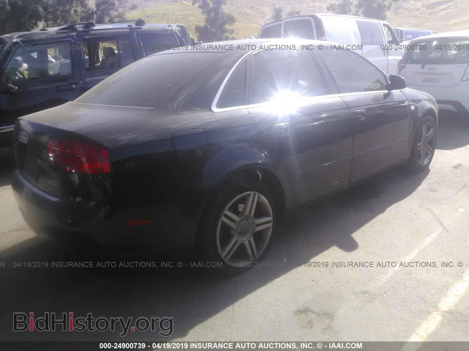 2007 AUDI A4 - VIN: WAUAF78E27A230703 - Фото 4