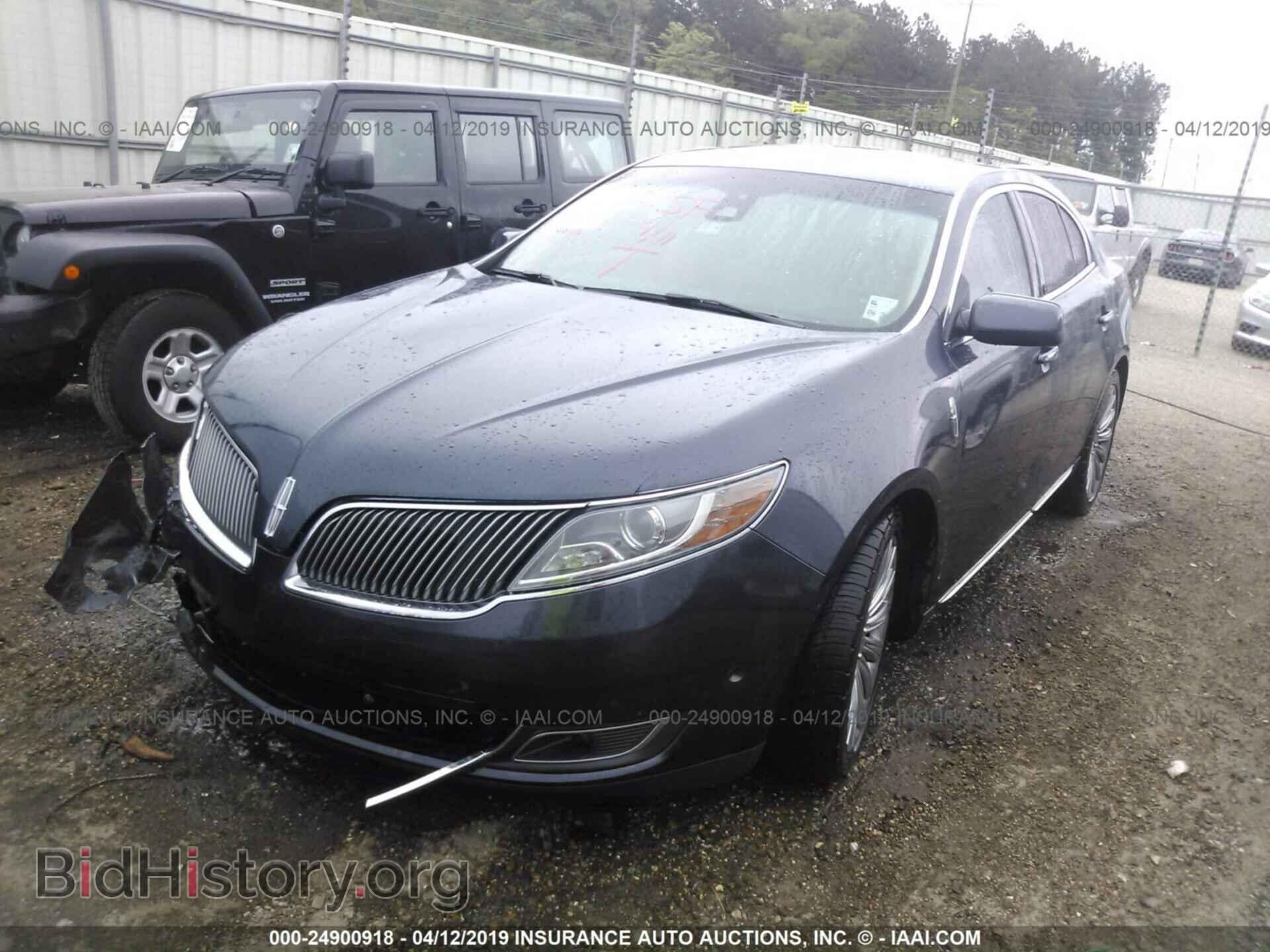 2013 LINCOLN MKS - VIN: 1LNHL9DK8DG615768 - Photo 2