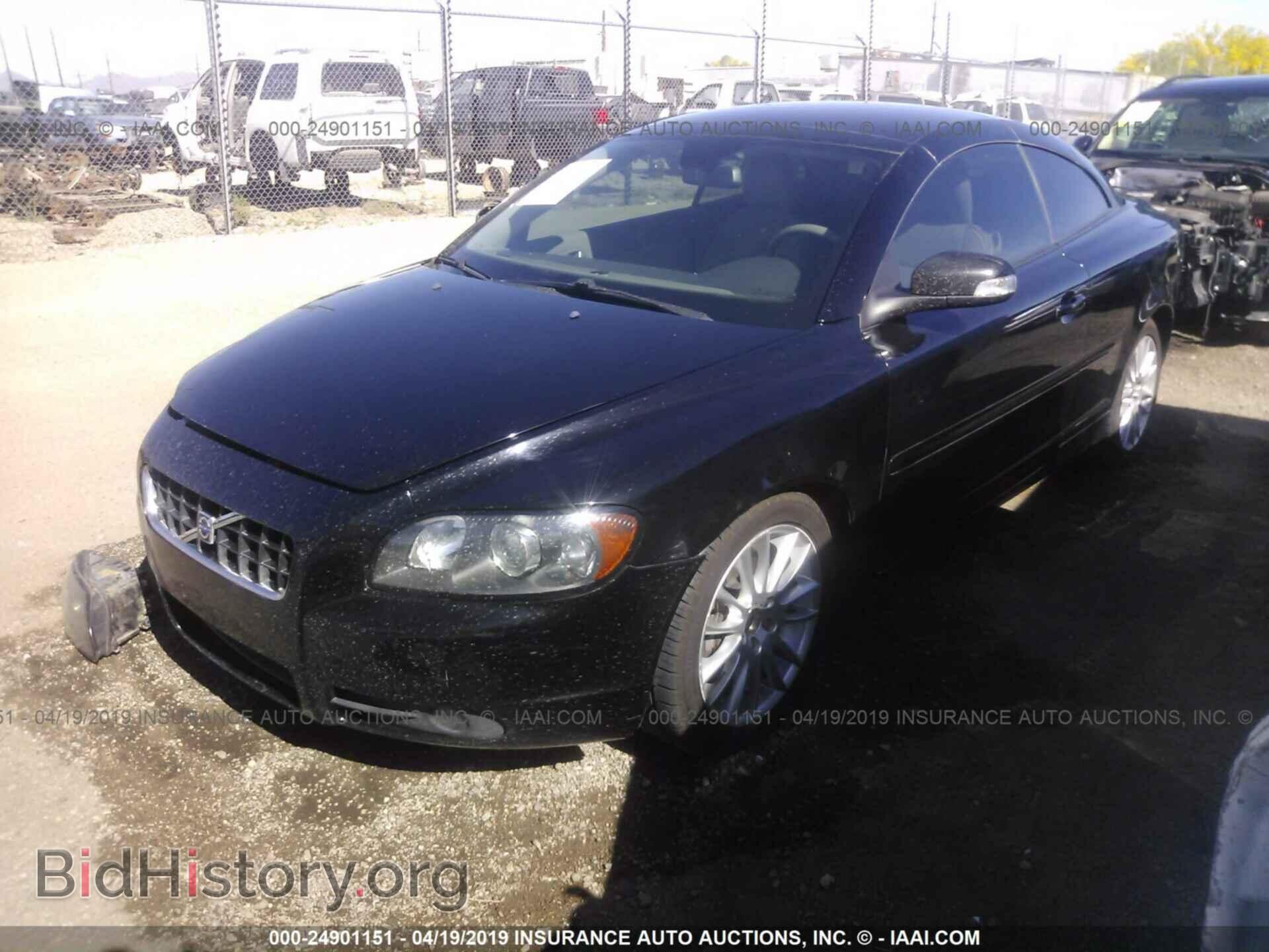 2008 VOLVO C70 - VIN: YV1MC67268J053384 - Фото 2