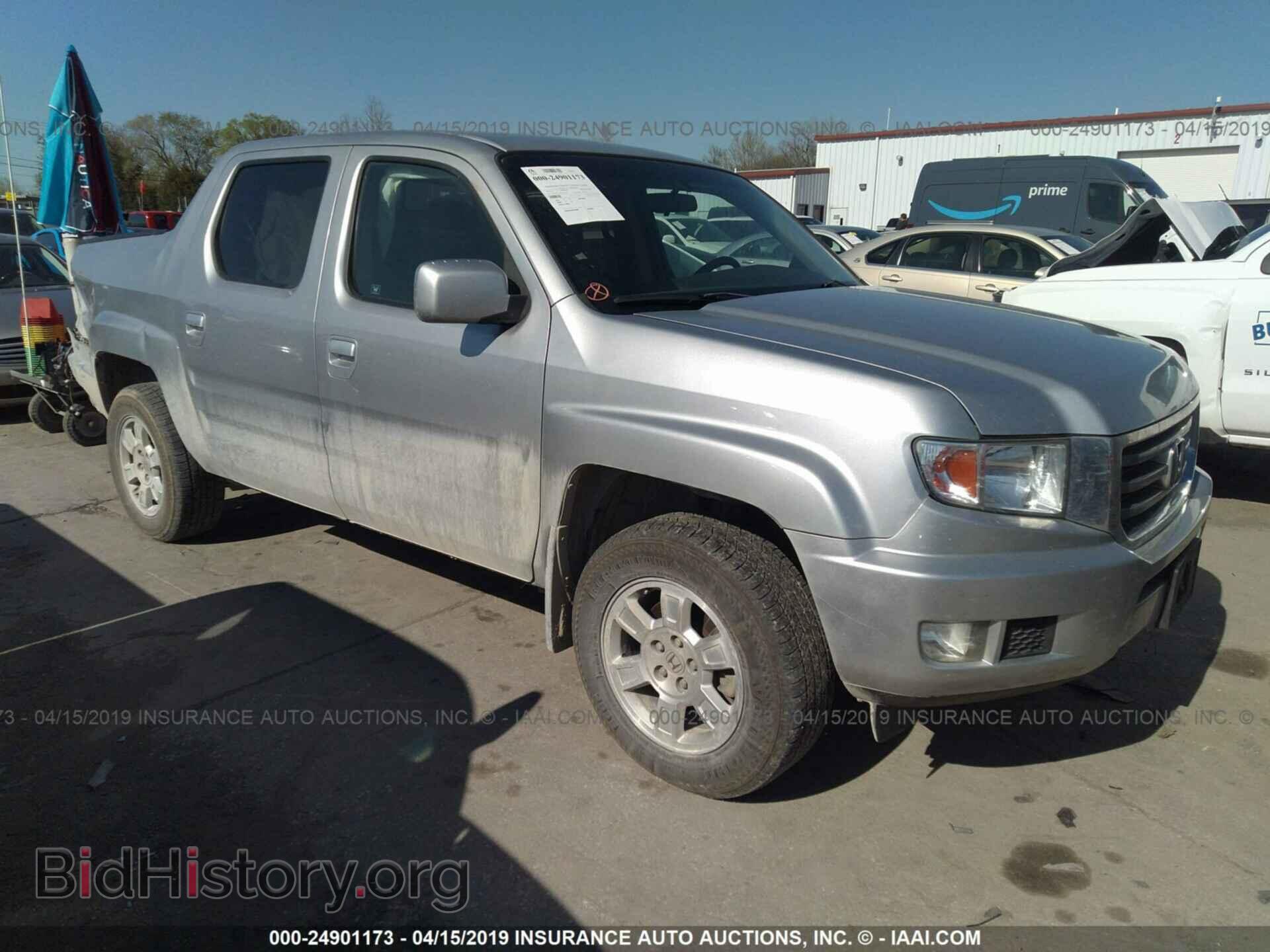 Photo 5FPYK1F49CB457268 - HONDA RIDGELINE 2012
