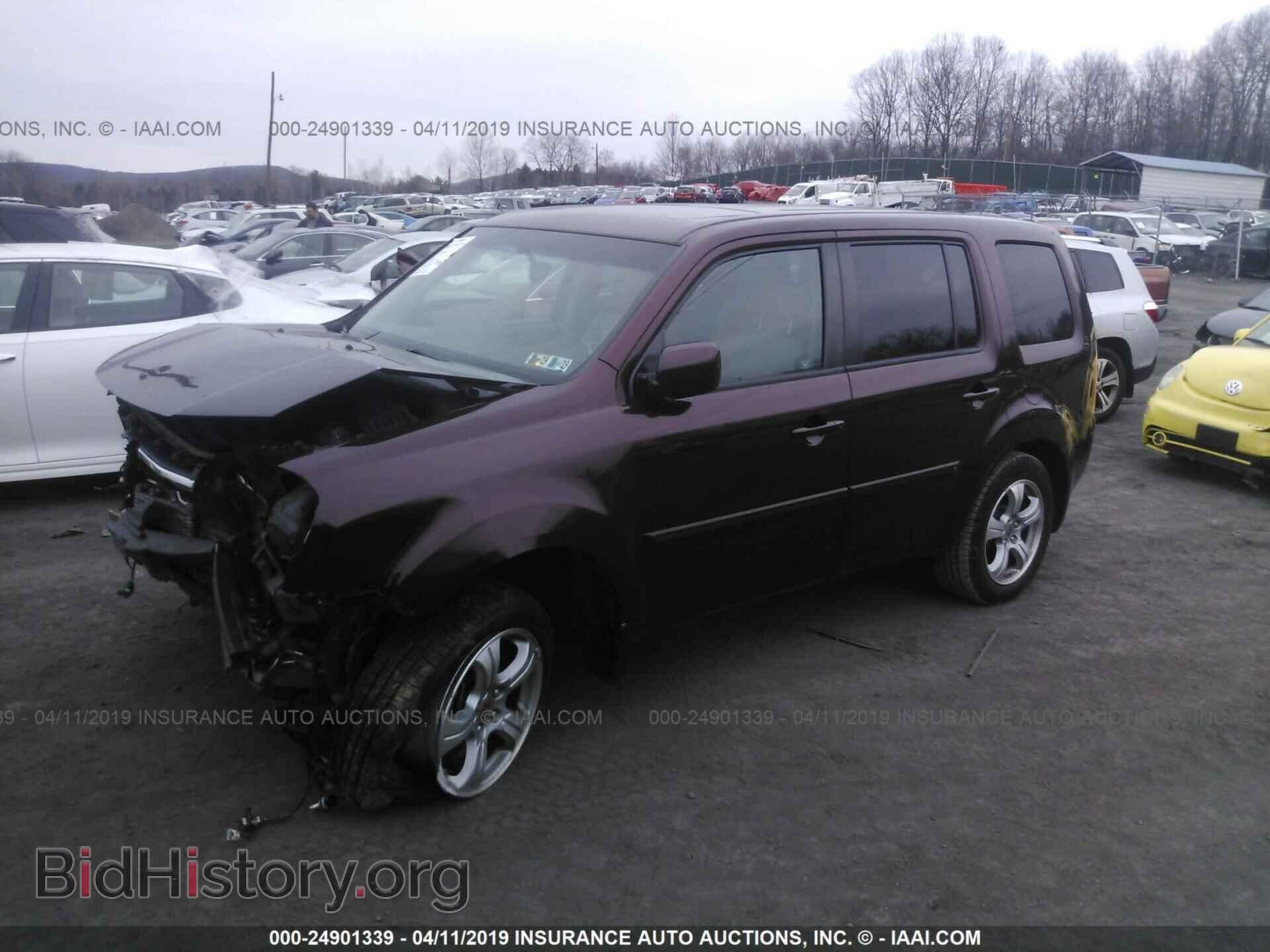 2012 HONDA PILOT - VIN: 5FNYF4H74CB073906 - Фото 2