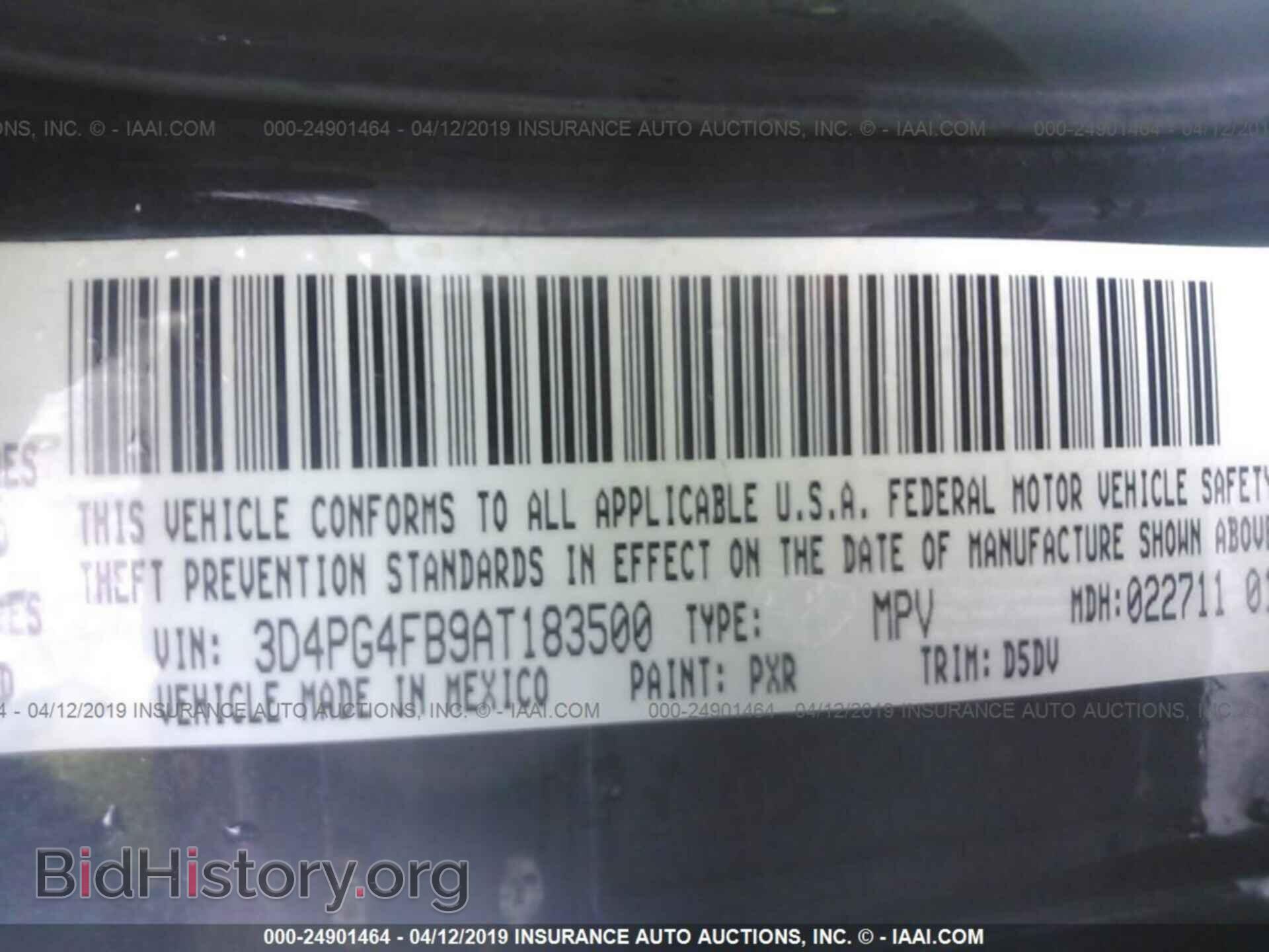 2010 DODGE JOURNEY - VIN: 3D4PG4FB9AT183500 - Фото 9