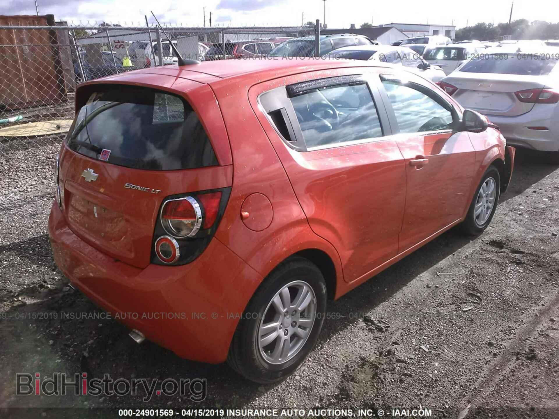 2013 CHEVROLET SONIC - VIN: 1G1JC6SG9D4165576 - Фото 4
